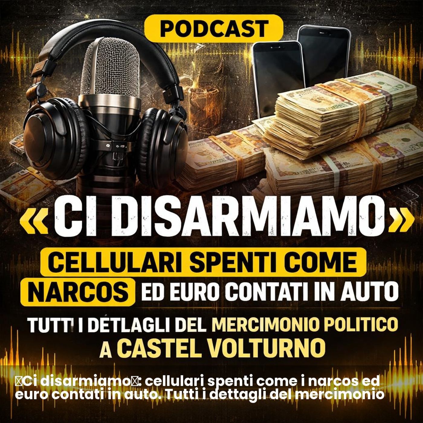 «Ci disarmiamo»: cellulari spenti come i narcos ed euro contati in auto. Tutti i dettagli del mercimonio politico a Castel Volturno episode artwork