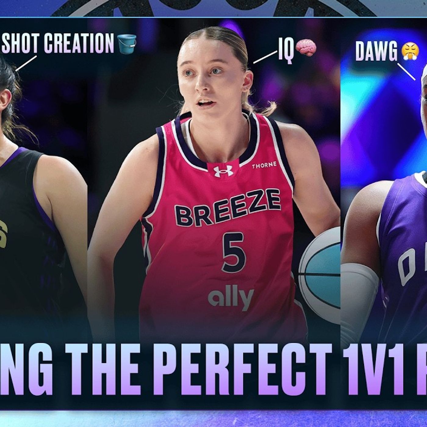 Aaliyah Edwards' GOAT Unrivaled 1v1 Player episode artwork