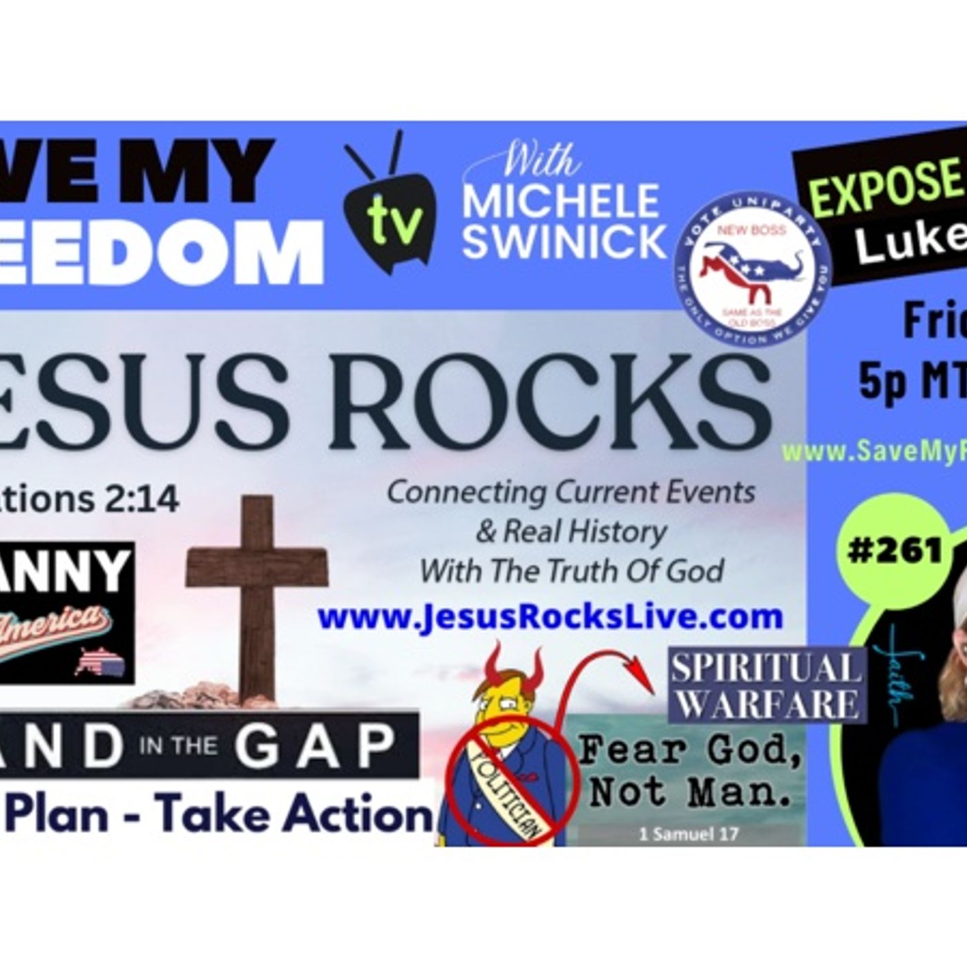 261: Politics, Patriots & Prayer - We Are Fighting Demons With Human Ways & LOSE episode artwork