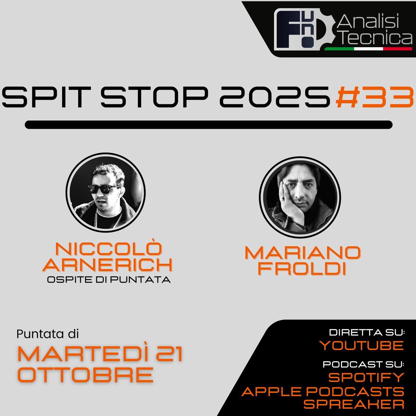 Spit Stop 2025 - Puntata 33 - LIVE con Niccolò Arnerich