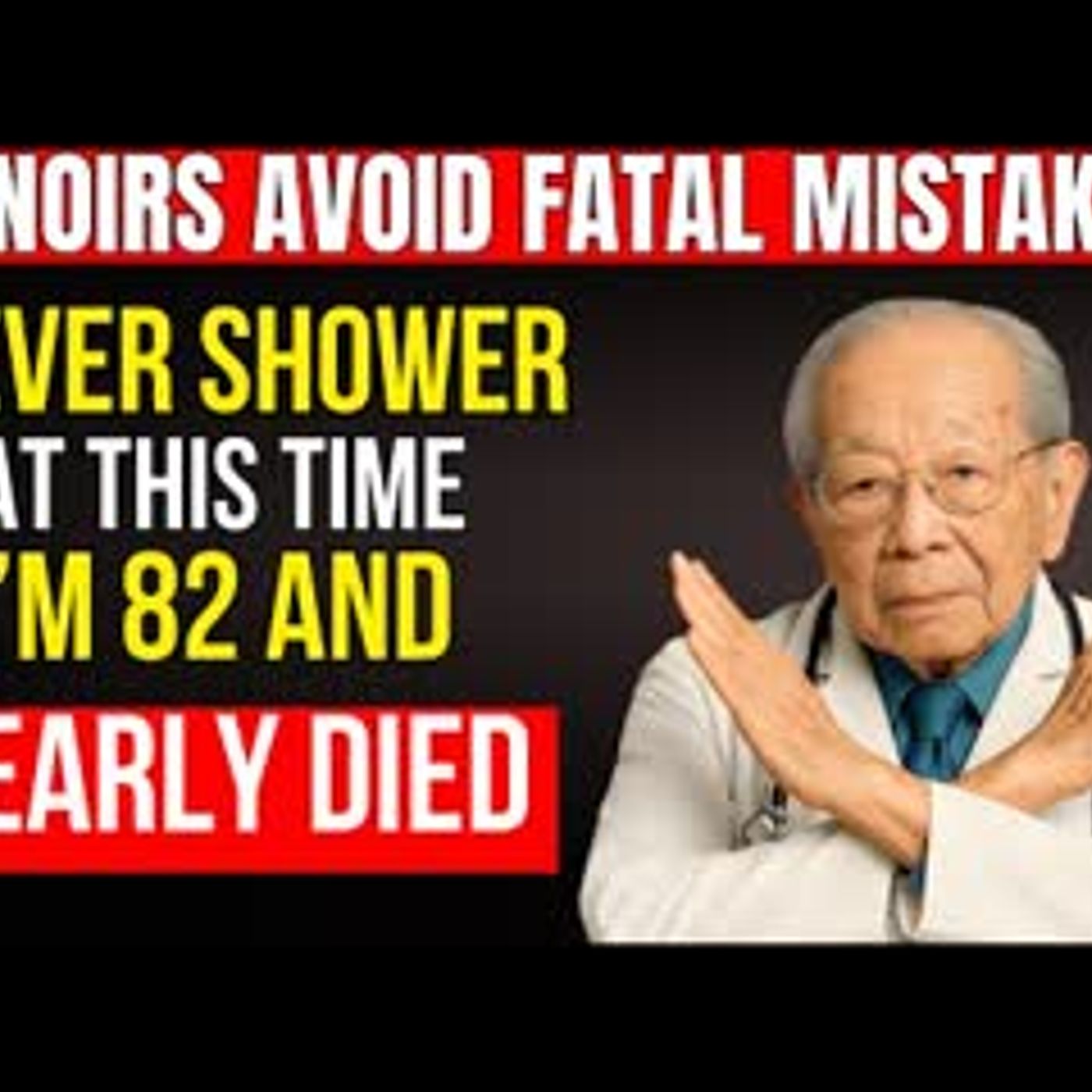 Japan’s Oldest Doctor Warns About the Fatal Mistake 80% of Seniors Make While Showering