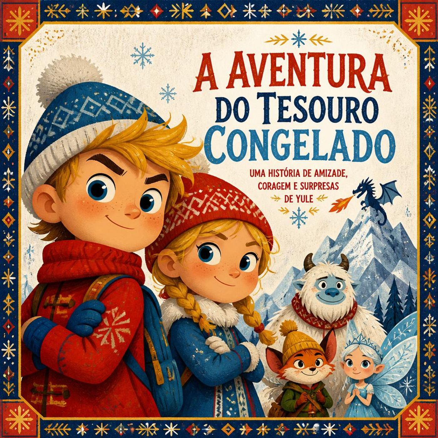 Kurt, Marta e o Segredo do Dragão da Montanha ｜ Conto infantil