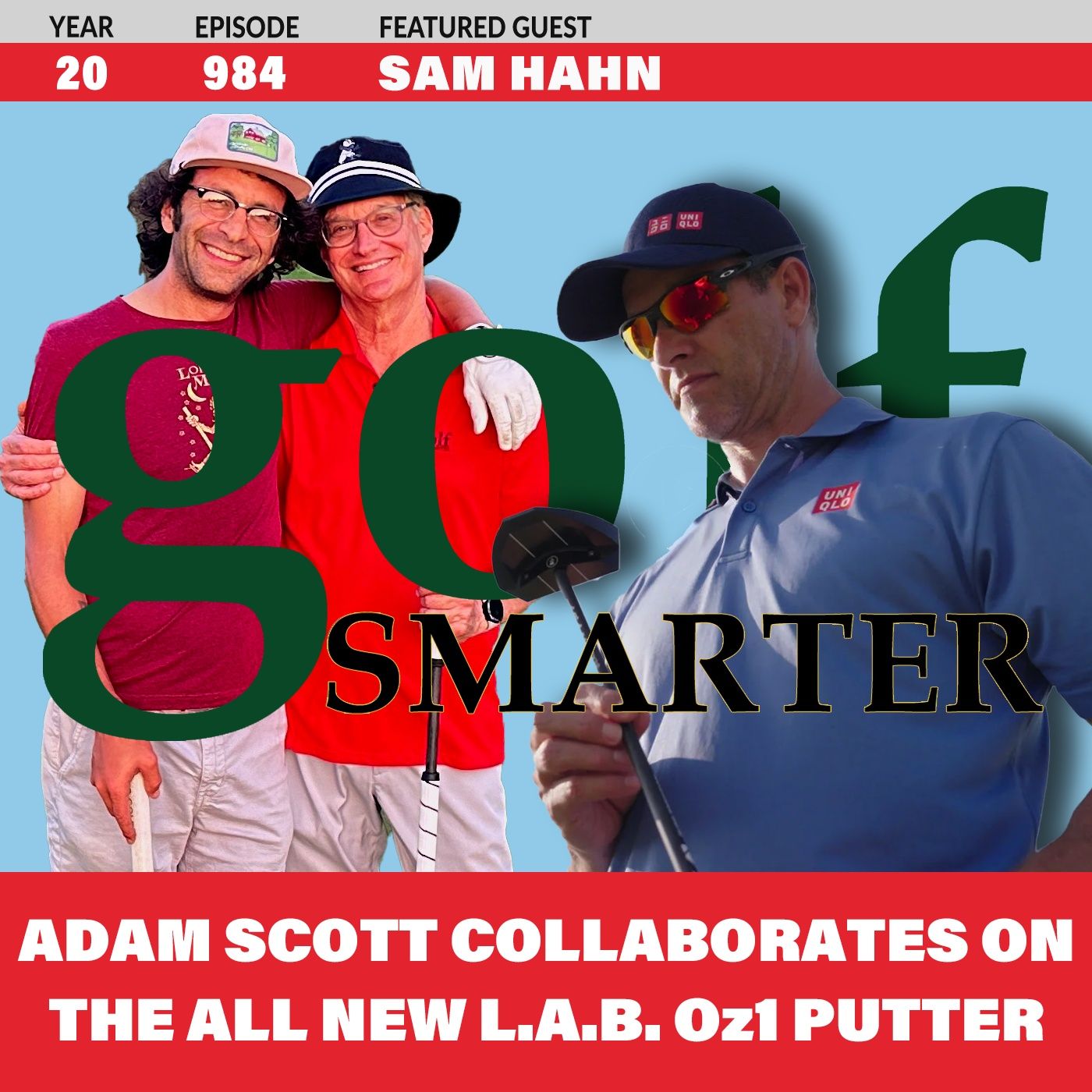 Adam Scott Collaborates on a New L.A.B Oz1i Putter with L.A.B. Golf CEO Sam Hahn