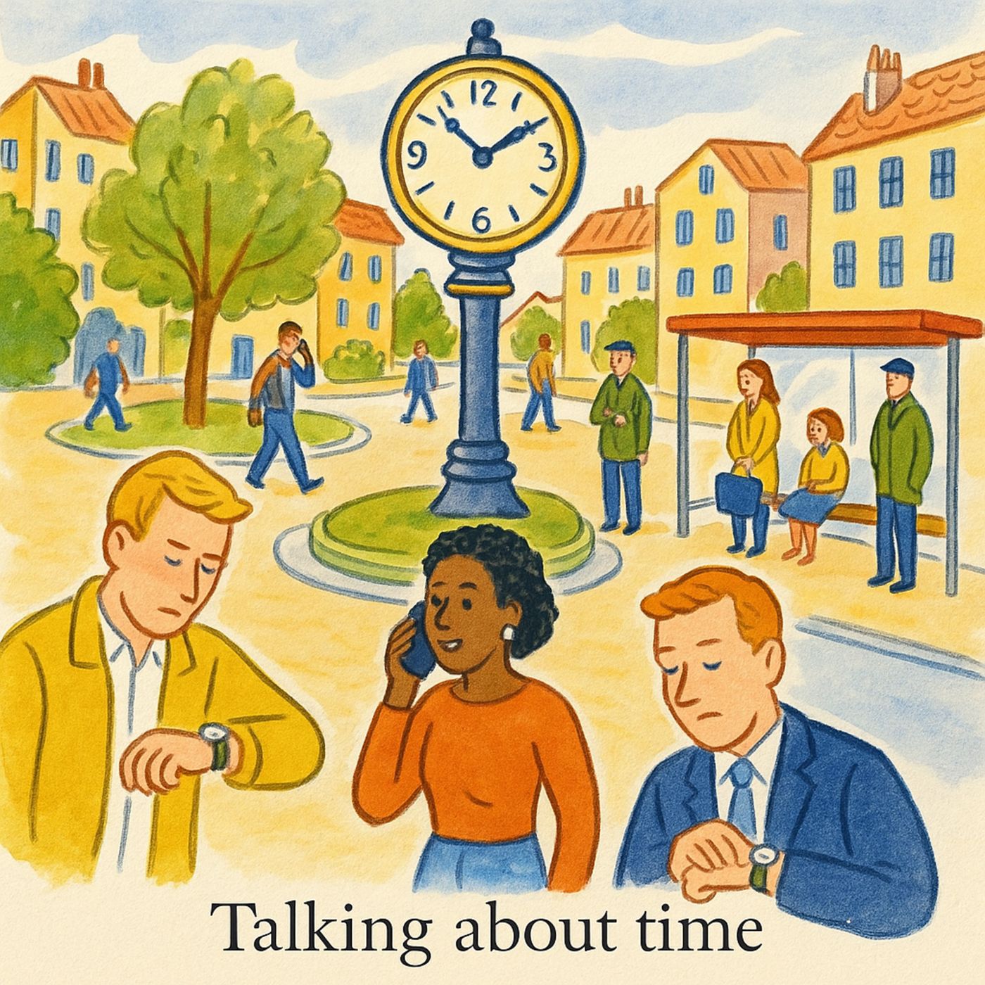 Talking about time in French