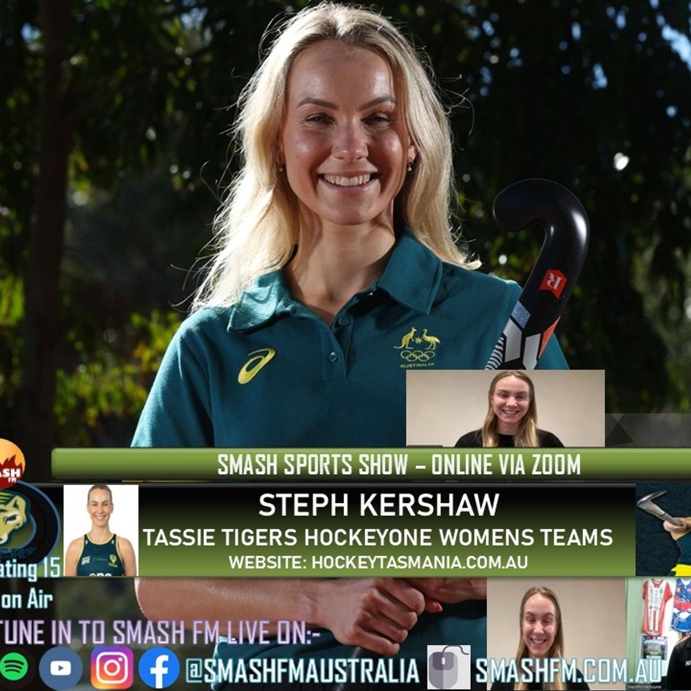 SSS15THYR: Tassie Tigers HockeyOne Womens Steph Kershaw Interviews 251125