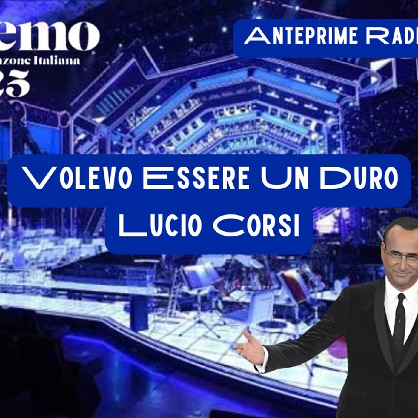 Lucio Corsi - Volevo essere un duro | Anteprima Singolo Sanremo 2025 a Radio Puggini episode artwork