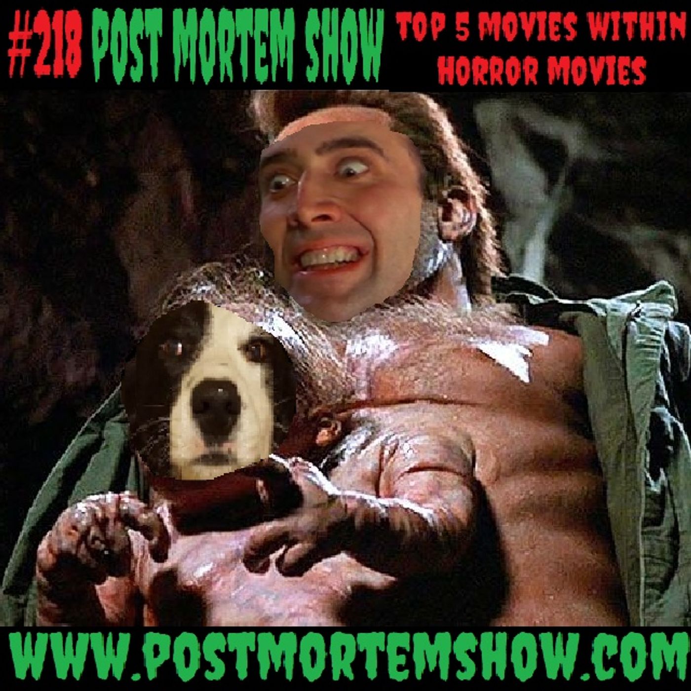 e218 - Sextoplasm Simians (Top 5 Movies Within Horror Movies) episode artwork