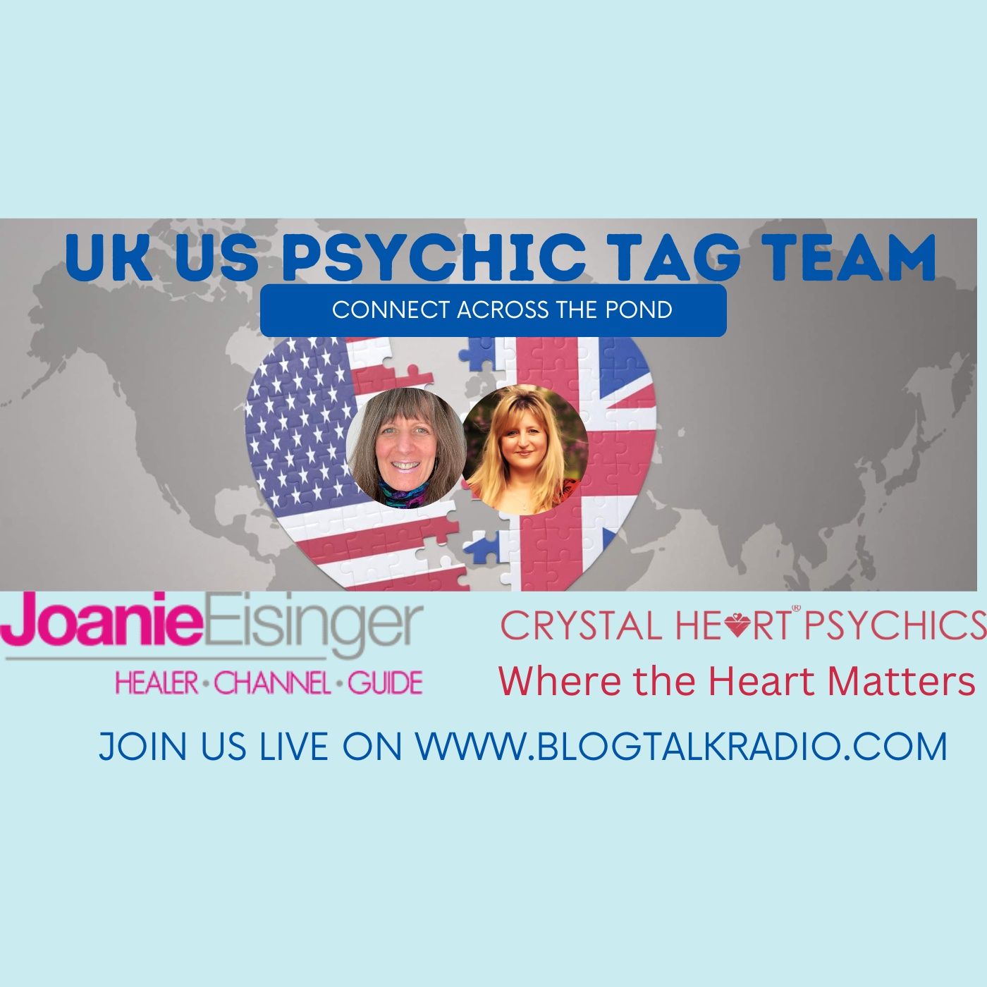 UK US Psychic Tag Team Connect