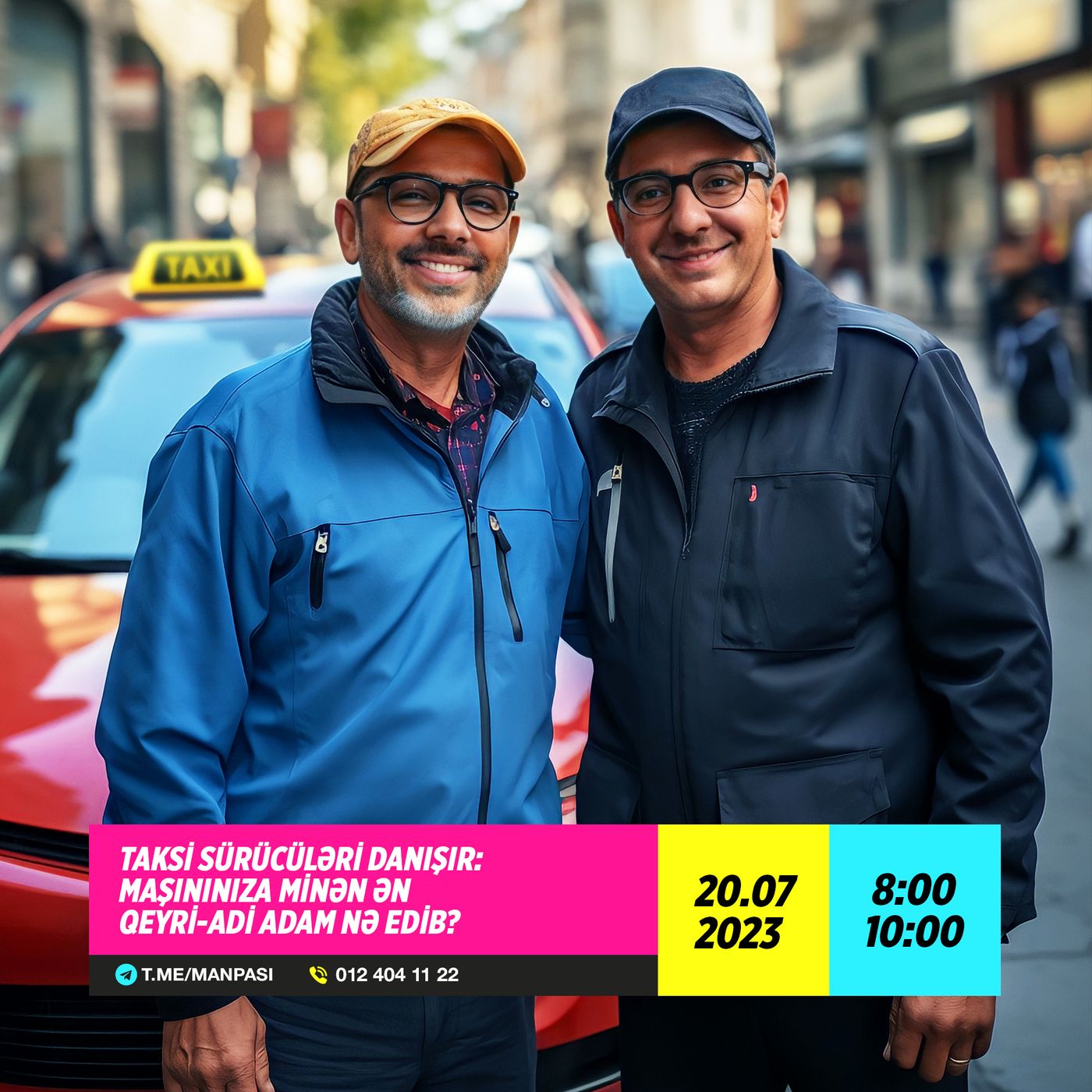 Taksi sürücüləri danışır 20.07.2023