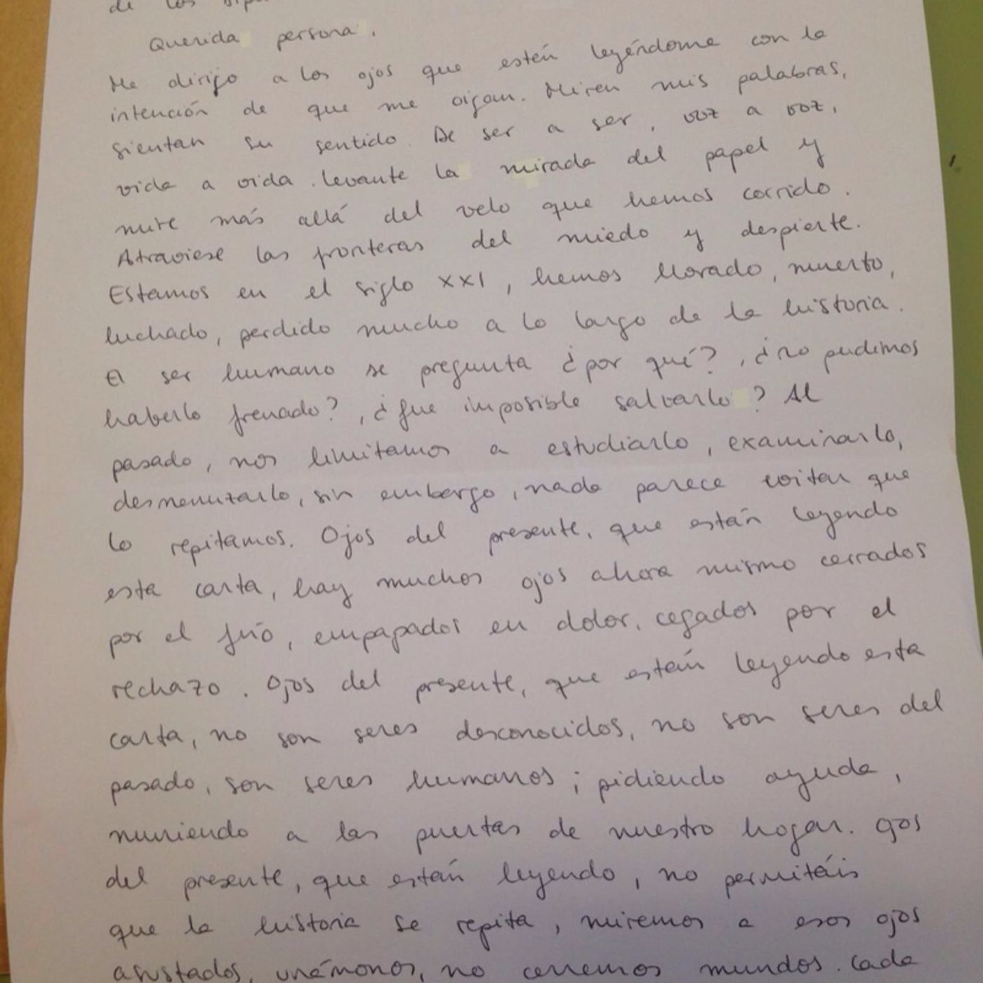 (Arabic) Carta de Paula Rivero traducida episode artwork