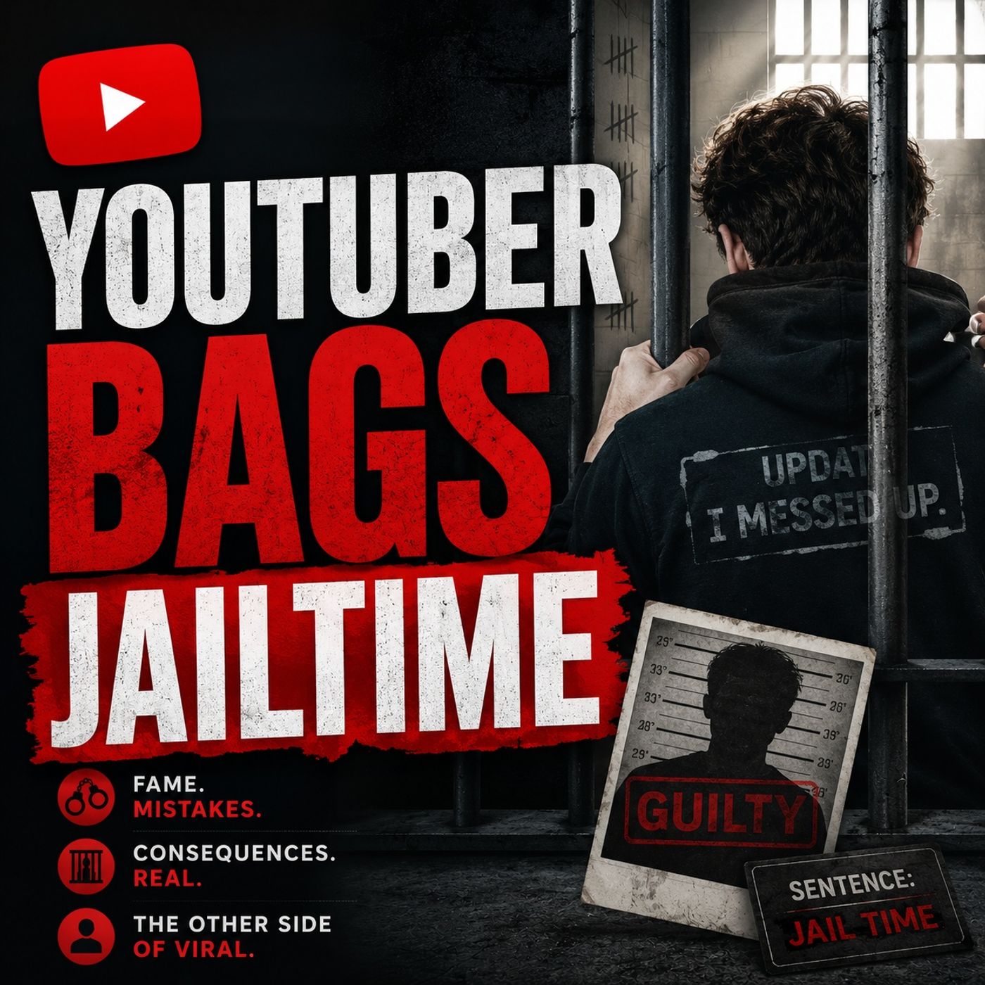 Youtuber Bags Jail Time episode artwork