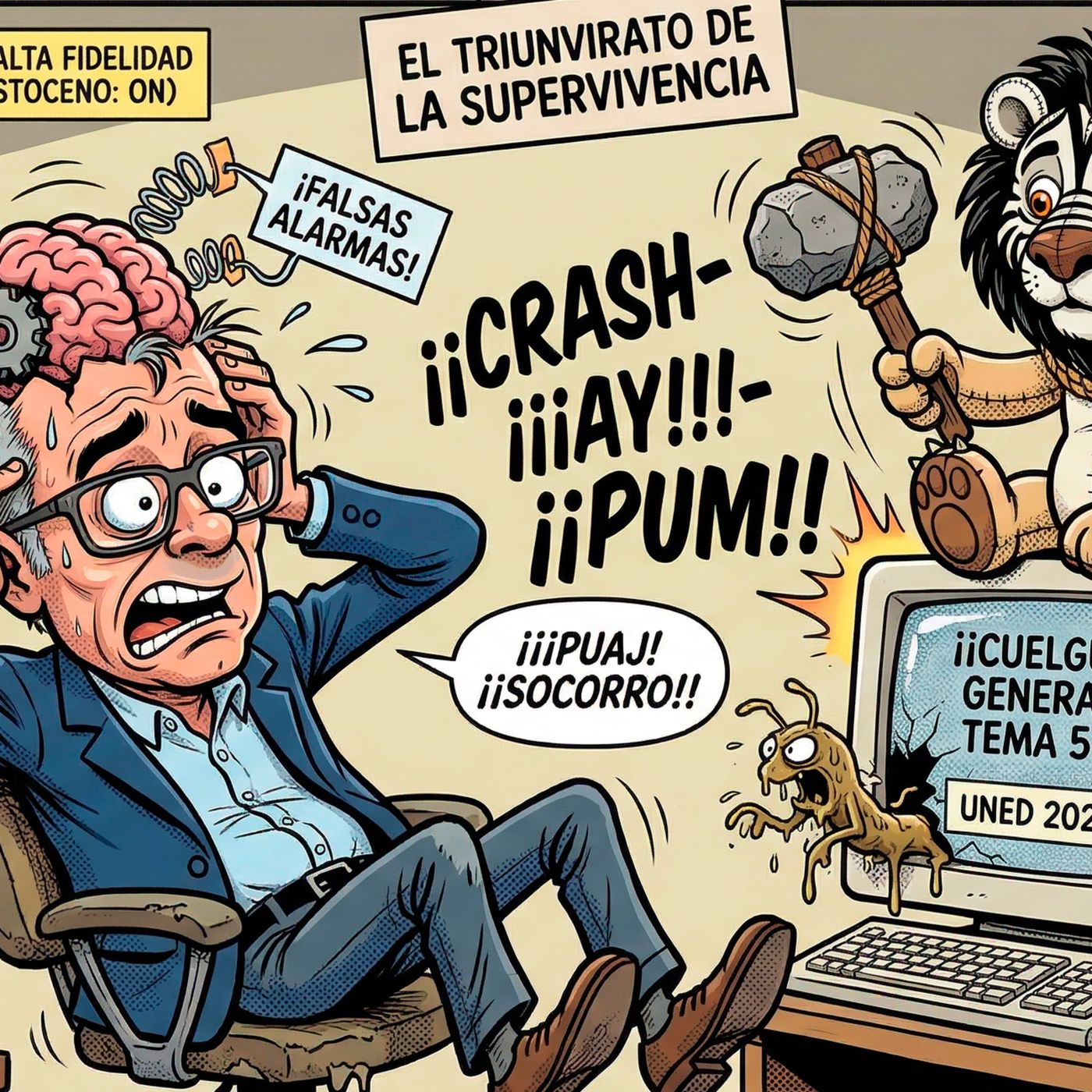 Tema 5 Psicología de la Emoción: Sorpresa, asco y miedo episode artwork