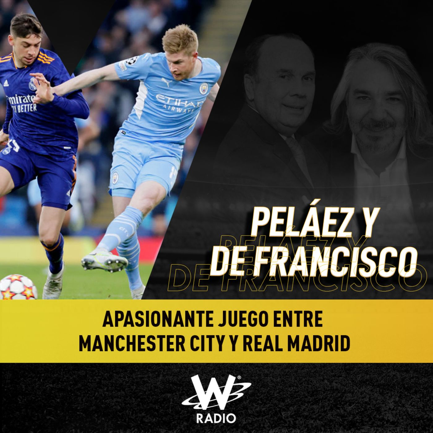 Apasionante juego entre Manchester City y Real Madrid