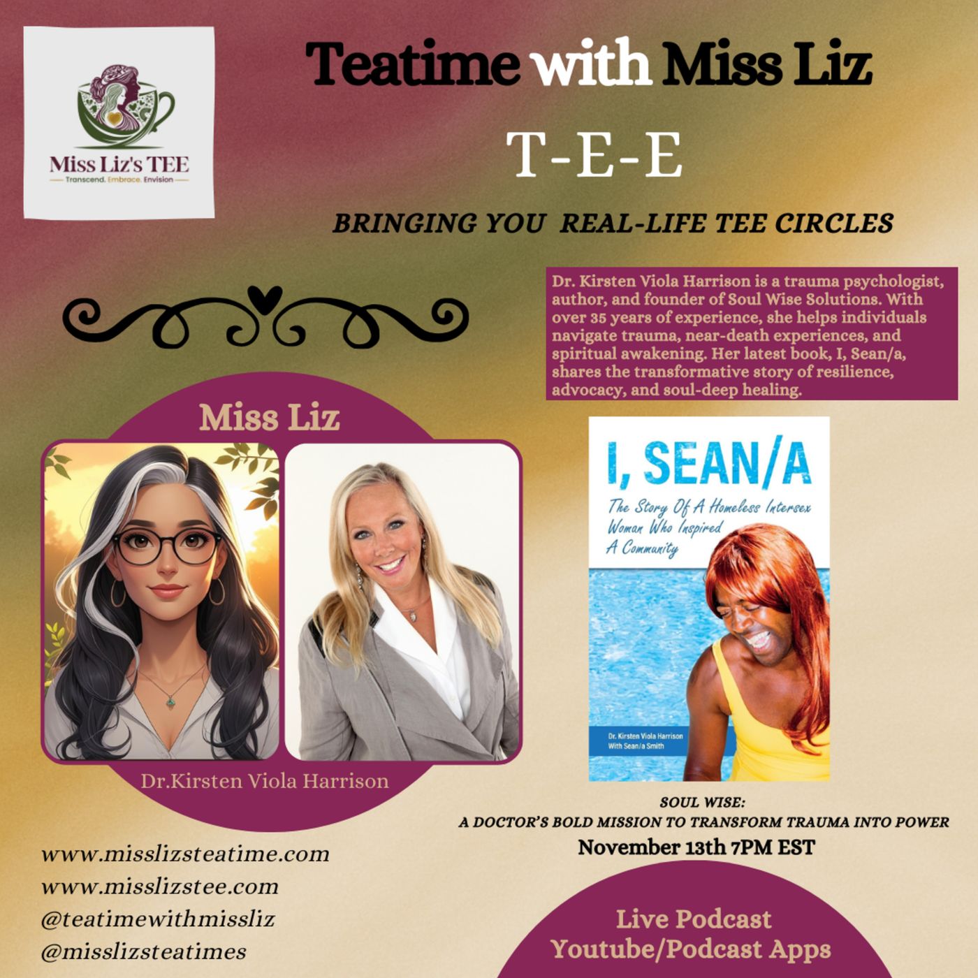 Teatime with Miss Liz