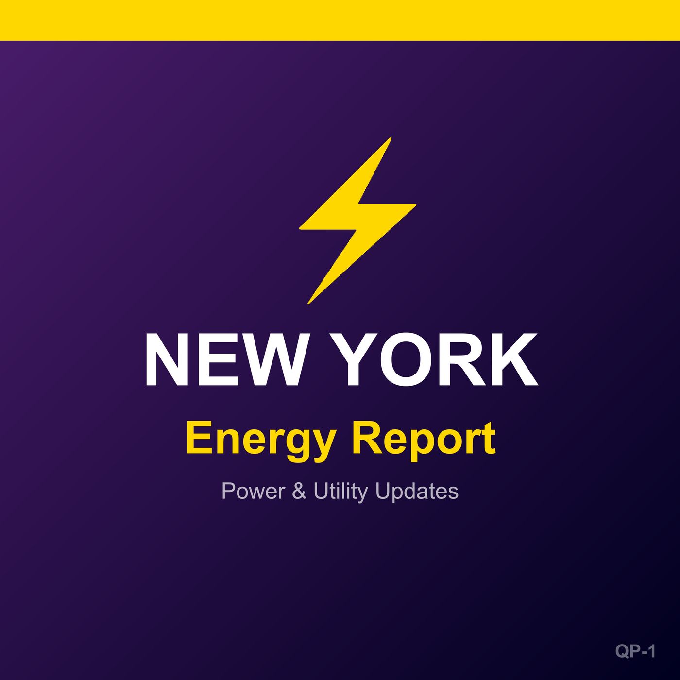 New York Energy Report cover art