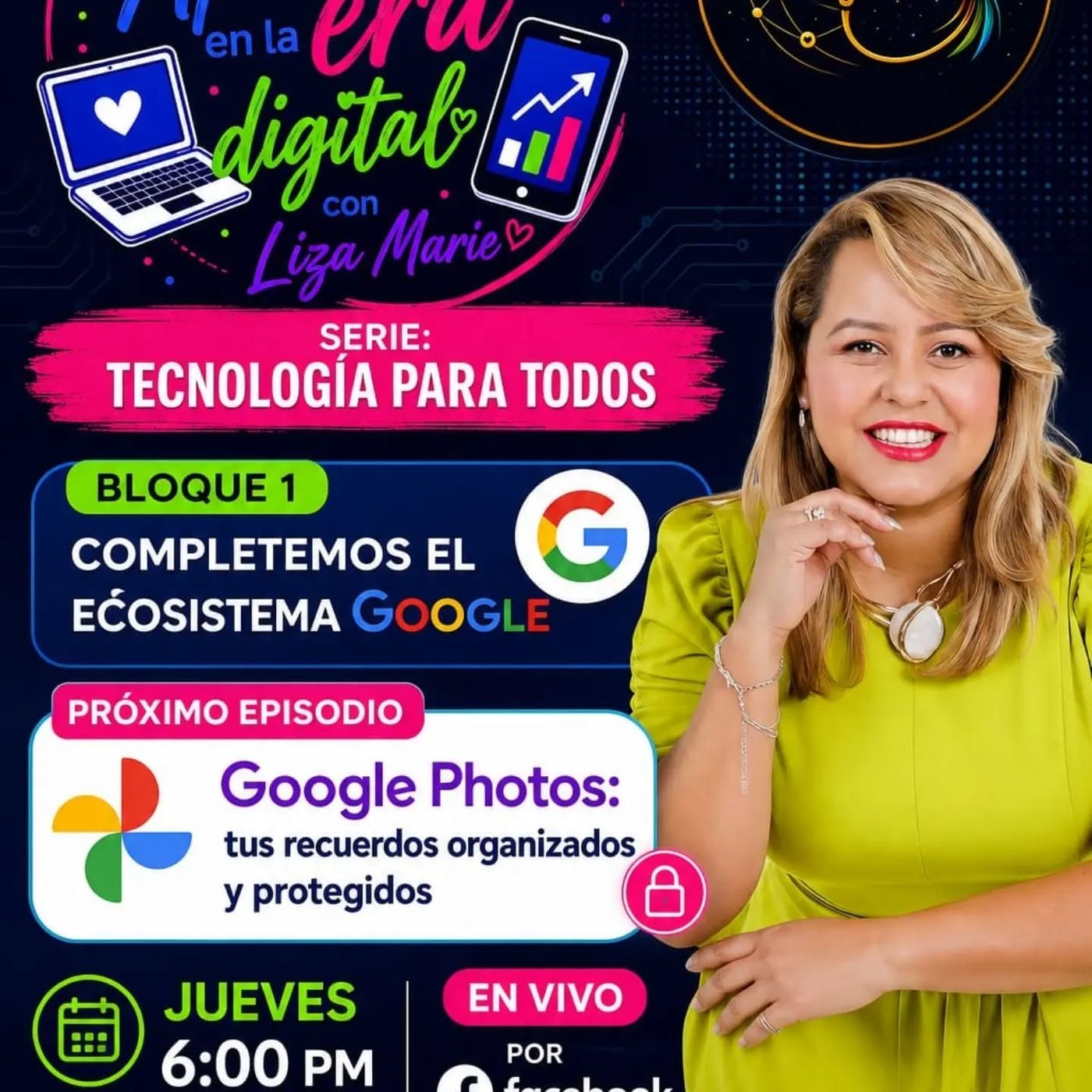 Aprendiendo en la era digital - Google Photos episode artwork