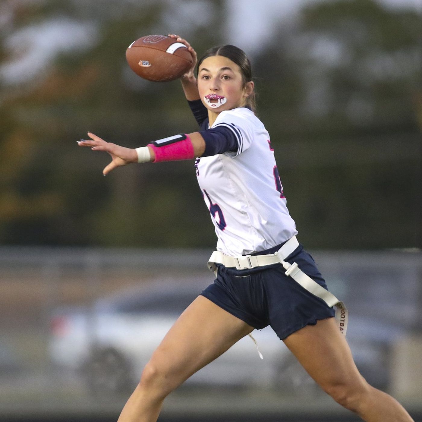 Oswego East junior Danielle Stone is the Record Newspapers Girls Flag Football Player of the Year episode artwork