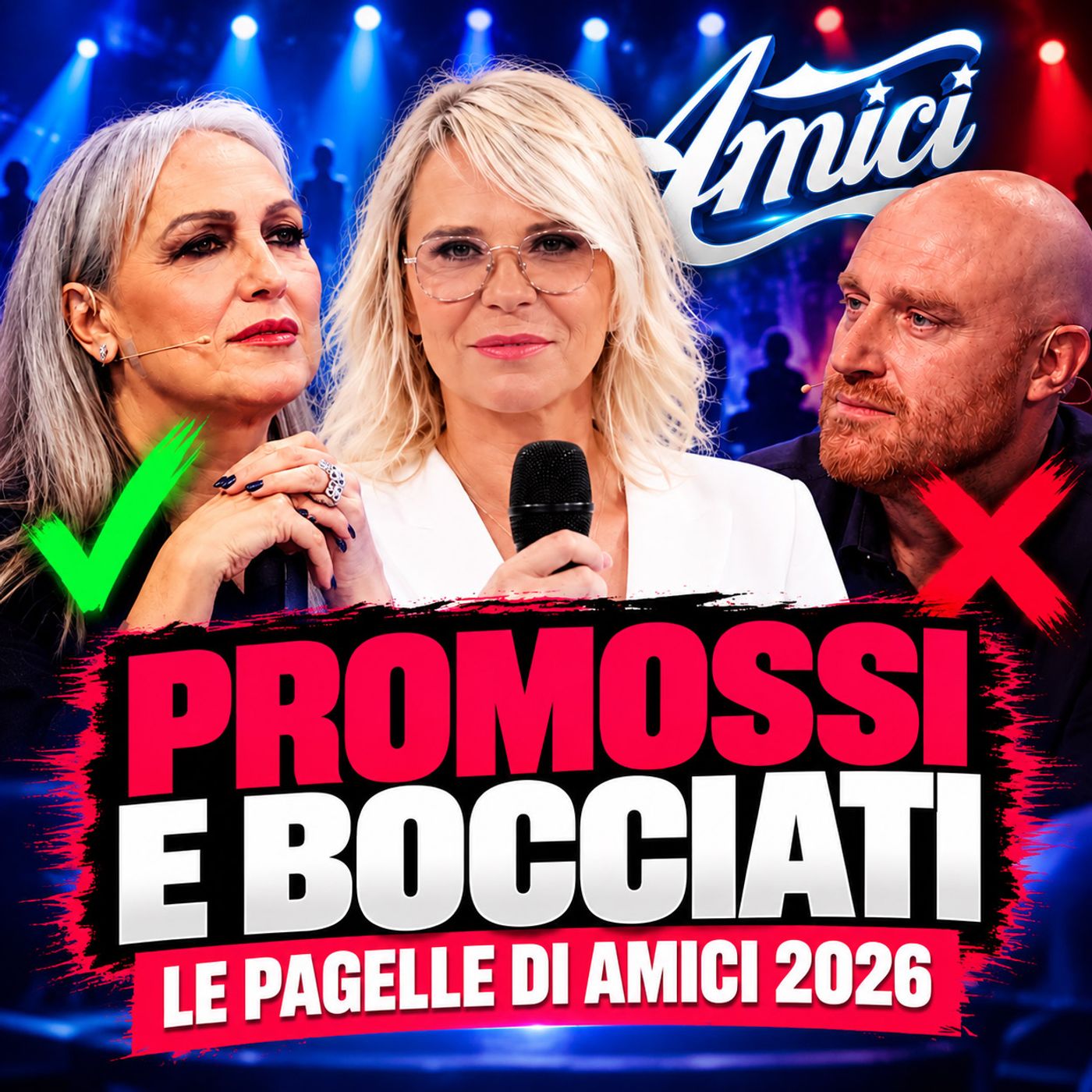 Amici 2026, pagelle prima puntata: promossi e bocciati del talent show episode artwork