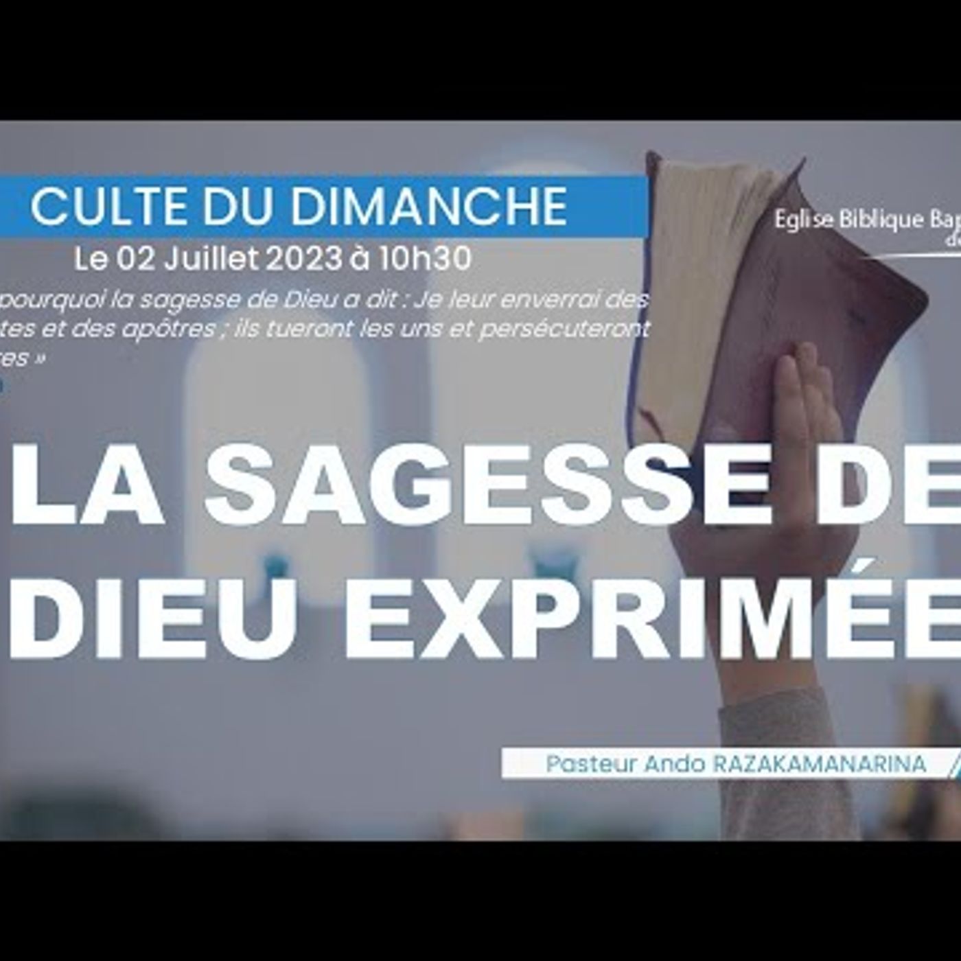 E.B.B.N - La sagesse de Dieu exprimée