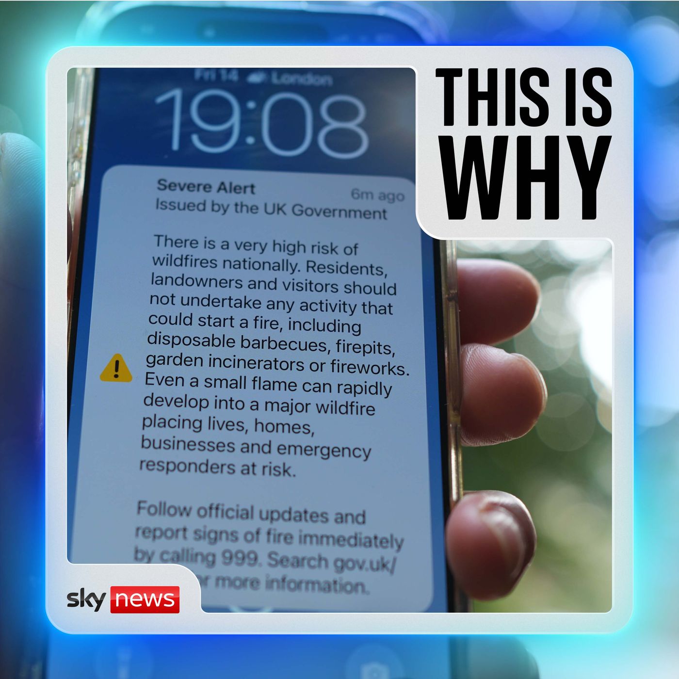 Why the government has defended the national emergency alert