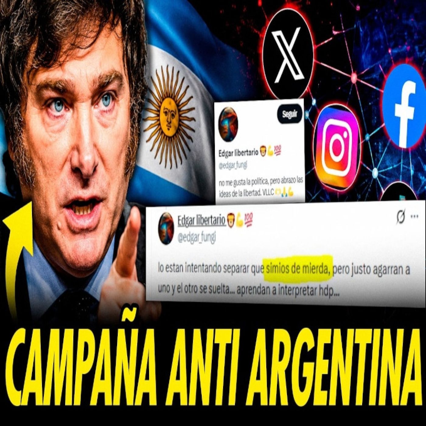 LA CAMPAÑA DIGITAL CONTRA ARGENTINA ES PROMOCIONADA POR MILEI episode artwork