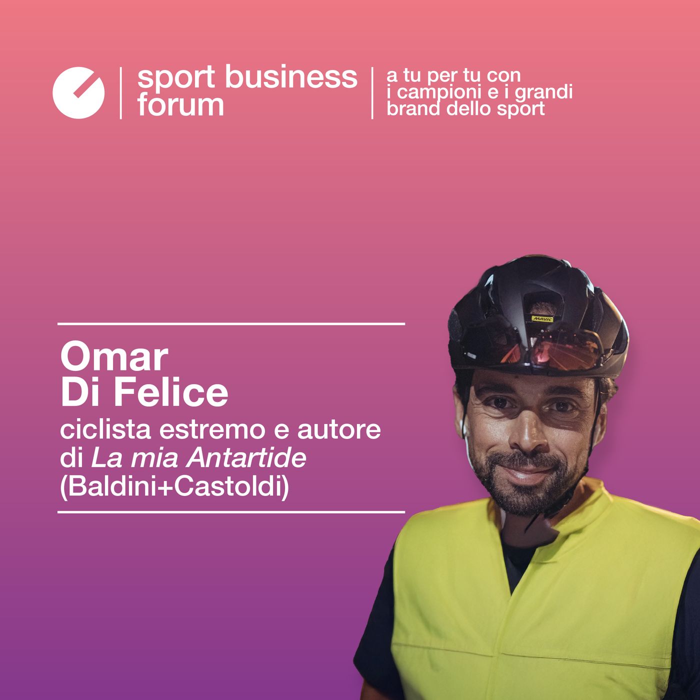 Omar Di Felice, l'Antartide di un ciclista estremo episode artwork