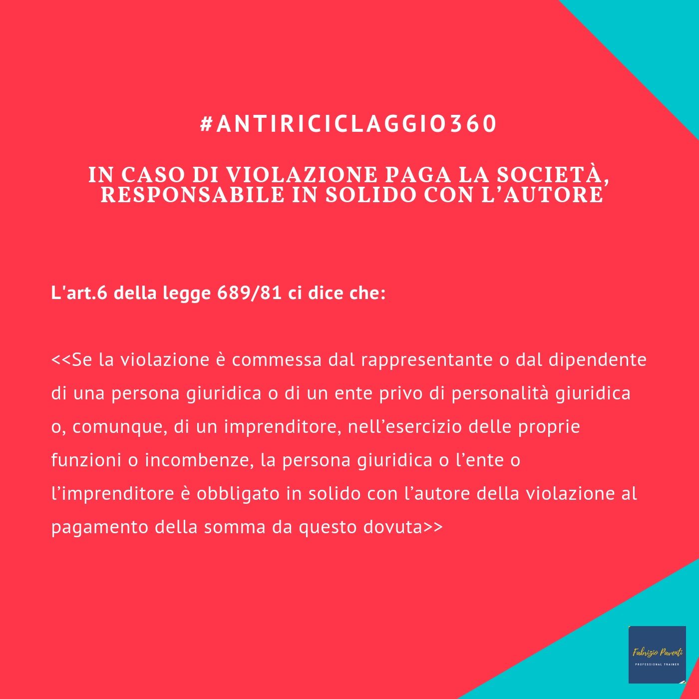 Fabrizio Paventi - Professional Trainer