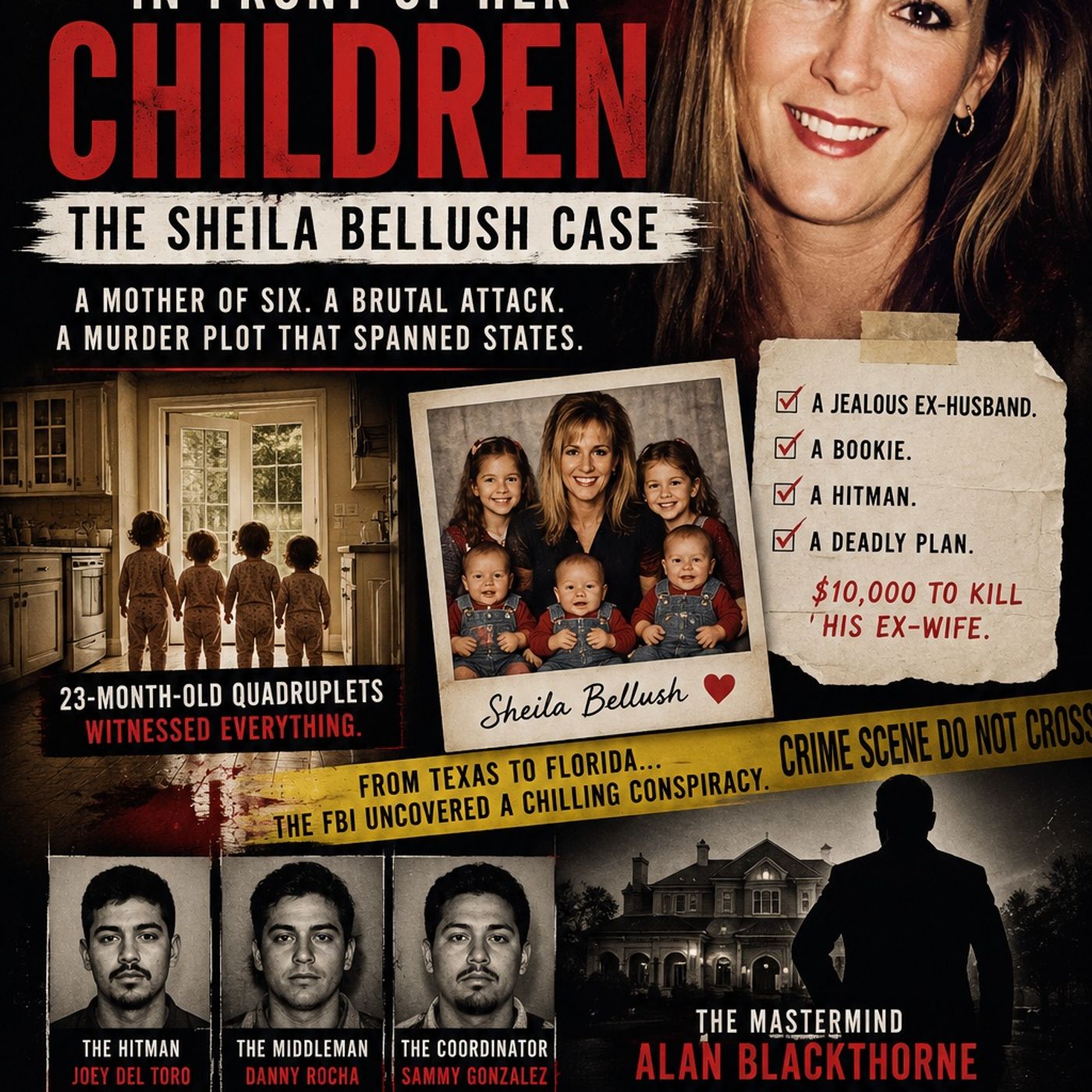 The Quadruplets Witnessed Everything | The Sheila Bellush Murder episode artwork