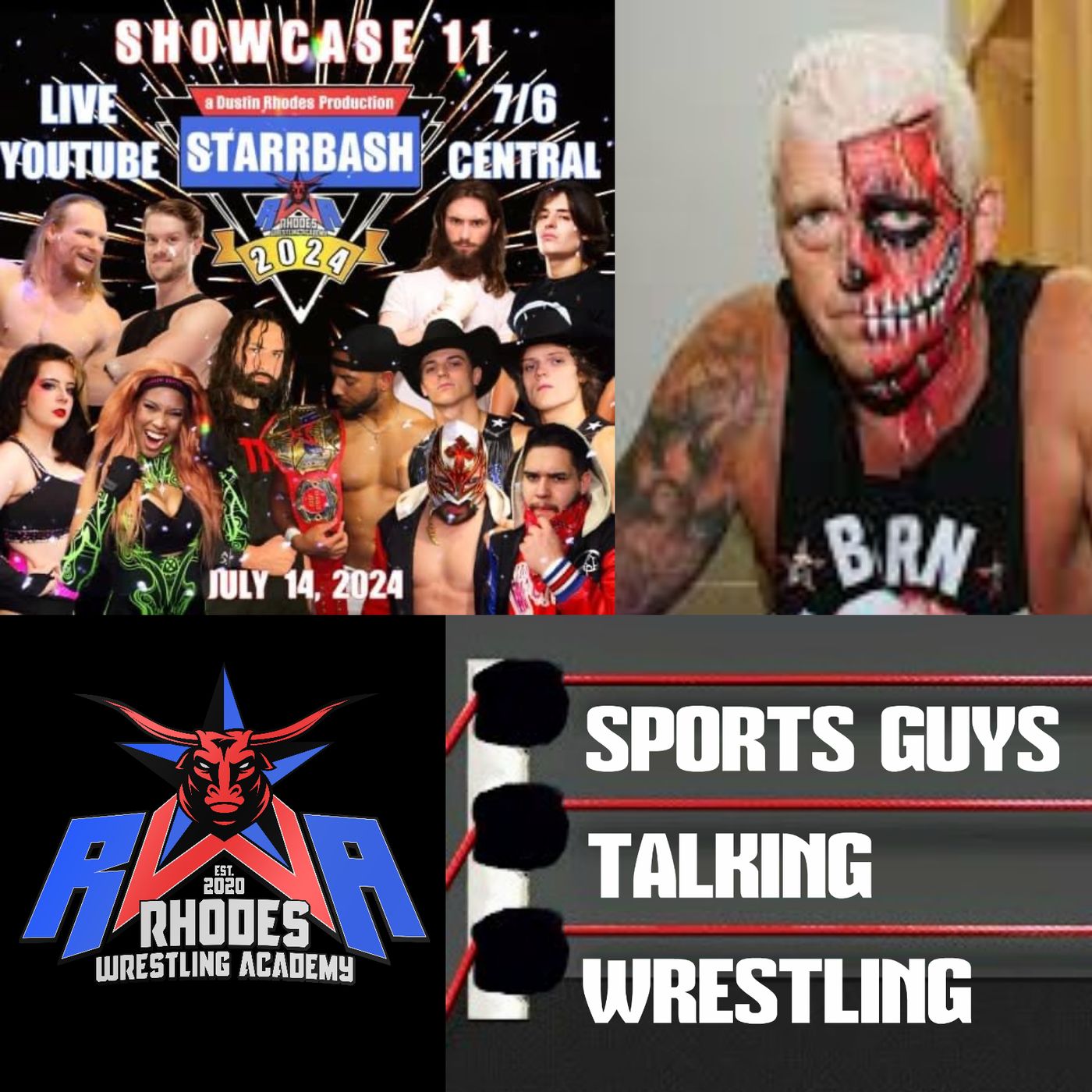 Dustin Rhodes RWA Starrbash Jul 6 2024 episode artwork