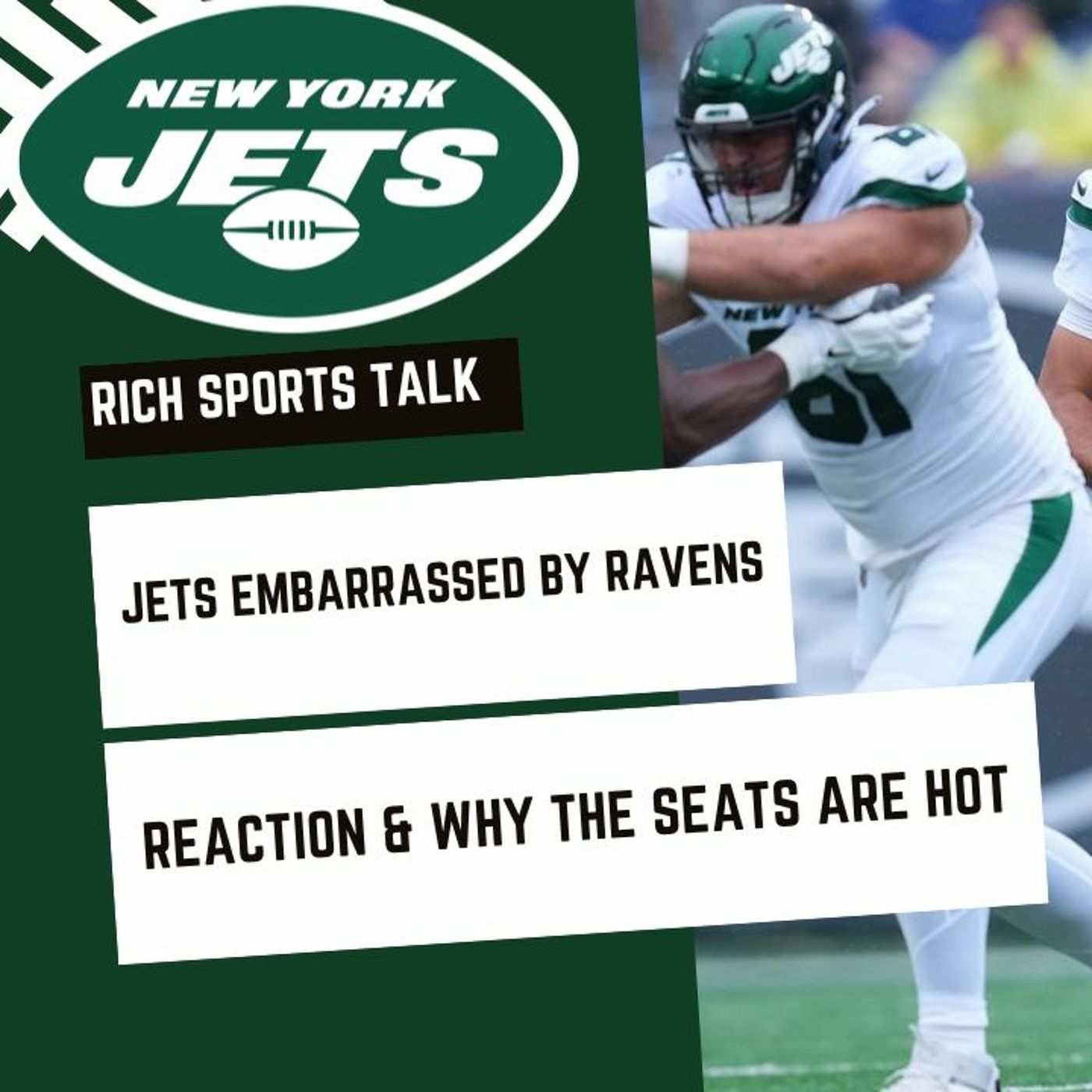 Jets Embarrassed By The Ravens  Reaction & Why Seats Are Hot in New York episode artwork