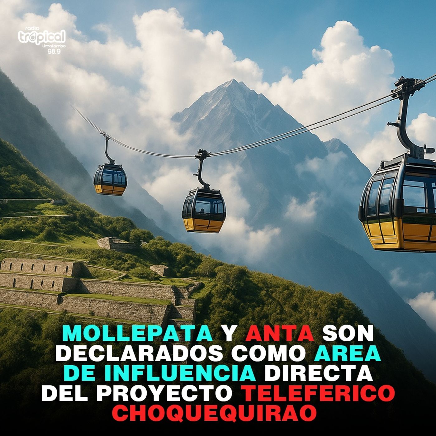 👏🏻📻 Jorge Arriaga gerente municipal de Mollepata: Mollepata y Anta es zona de influencia directa del teleférico de Choquequirao 20/04/25 episode artwork