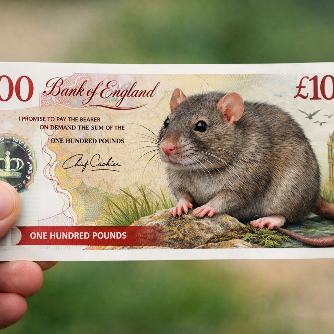 Szczur na banknocie w ojczyźnie Orwella [FELIETON]