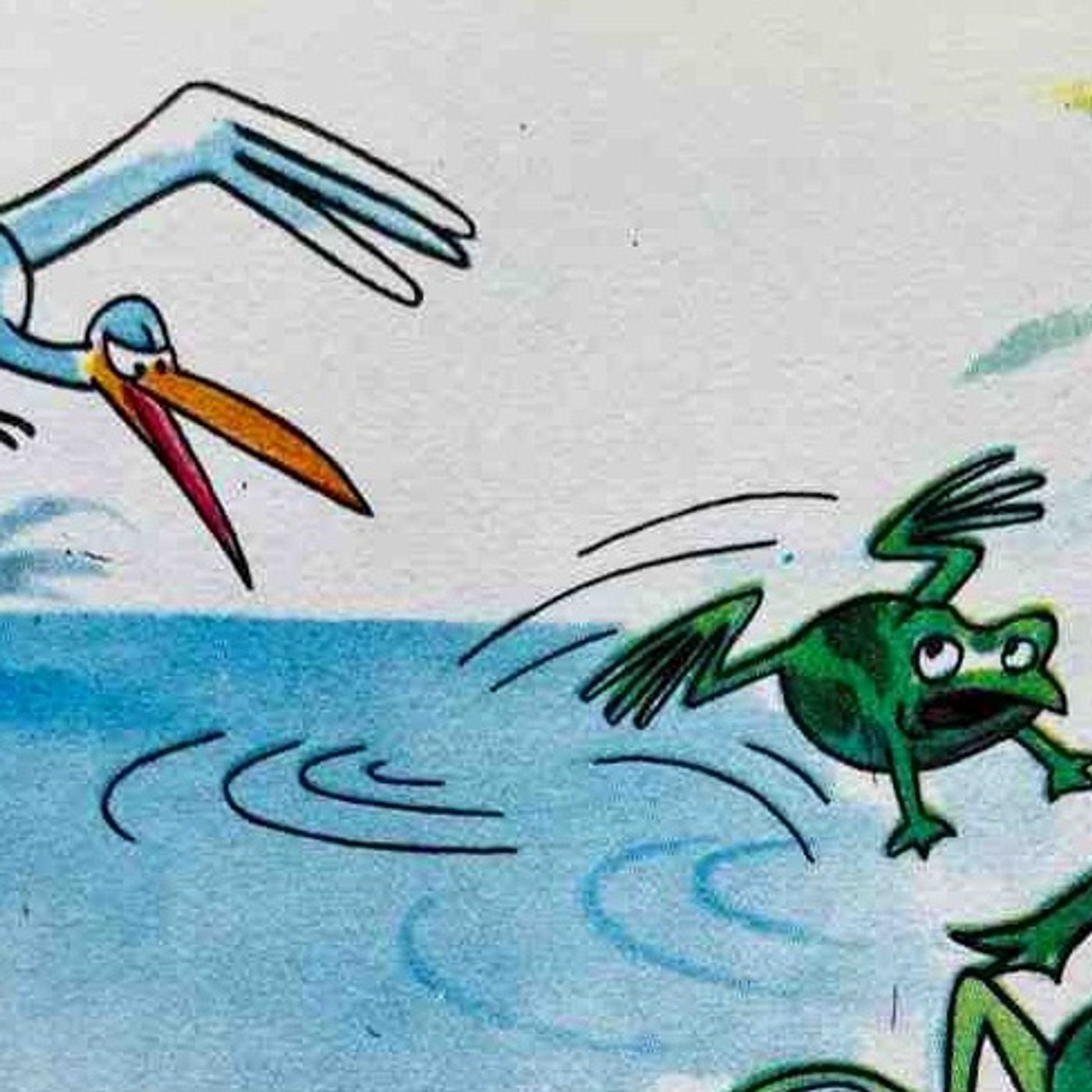 LAS RANAS PIDIENDO REY 👑 Cuidado con lo que pides 🐸 Fábula