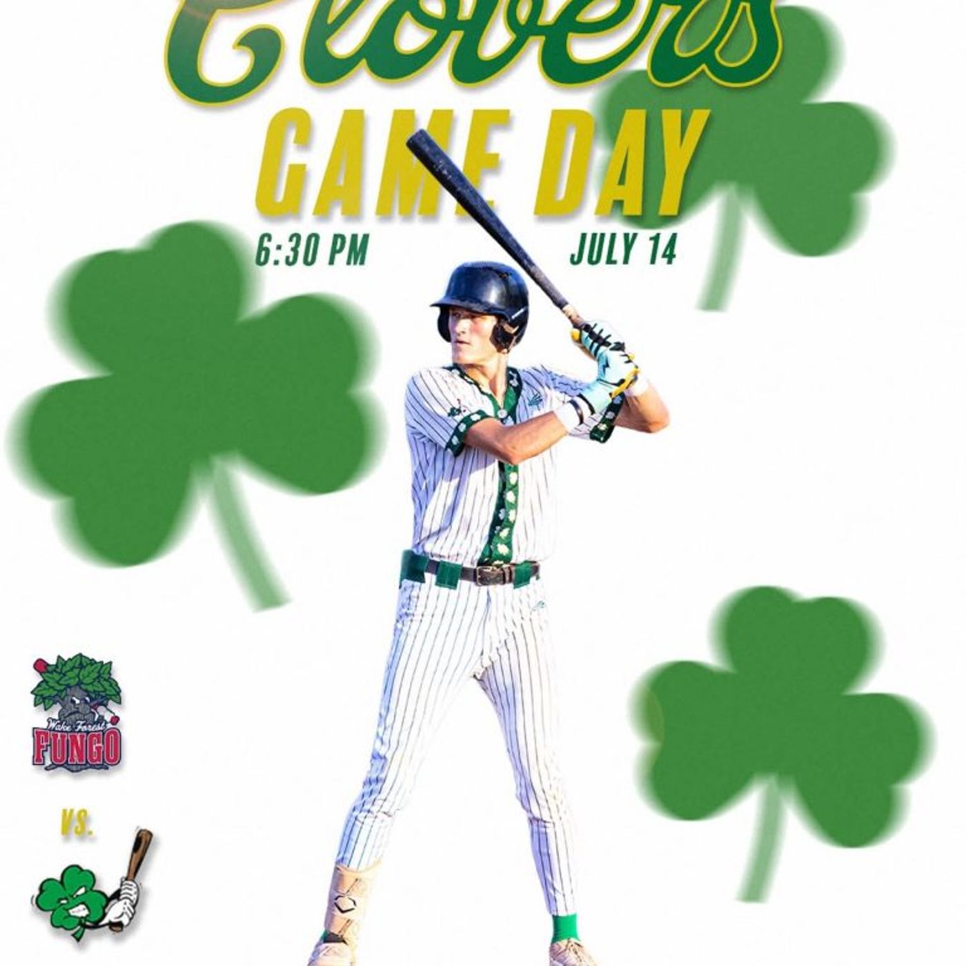 Wake Forest FUNGO VS Clayton Clovers Old North State League Piedmont Divisional Baseball #WeAreCRN #CloveShow #GetLucked episode artwork