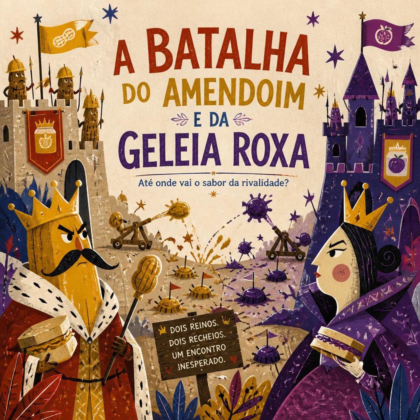 O Rei da Pasta de Amendoim e a Rainha da Geleia ｜ Conto popular episode artwork