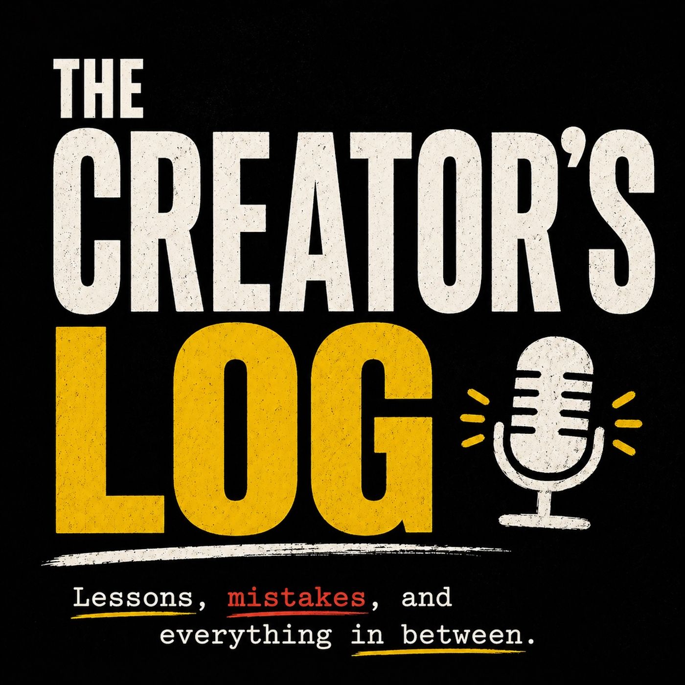 Time Management, Guest Episodes & Podcast Editing Chaos | The Creator’s Log episode artwork