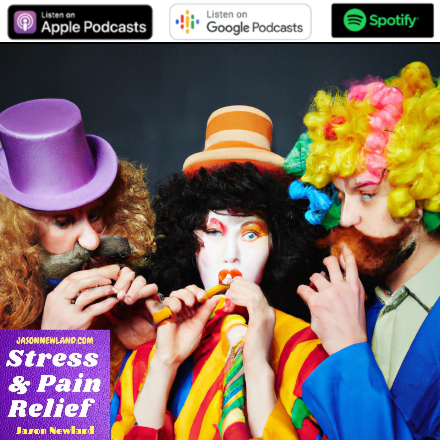 #47 “Talking nonsense” Stress & Pain Relief Podcast (Jason Newland) (24th May 2023)