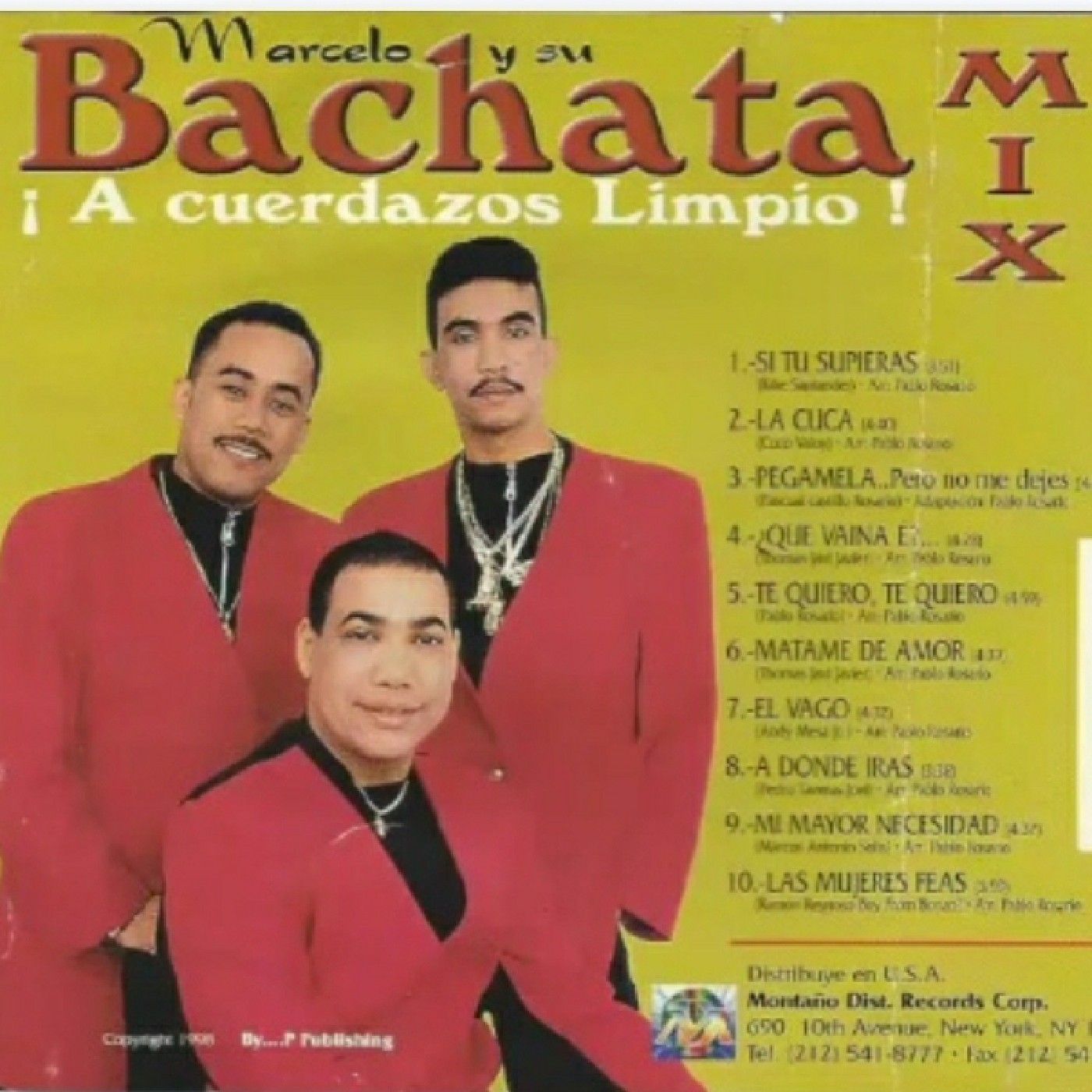 Marcelo  Bachata Mix( Canta Joselito).