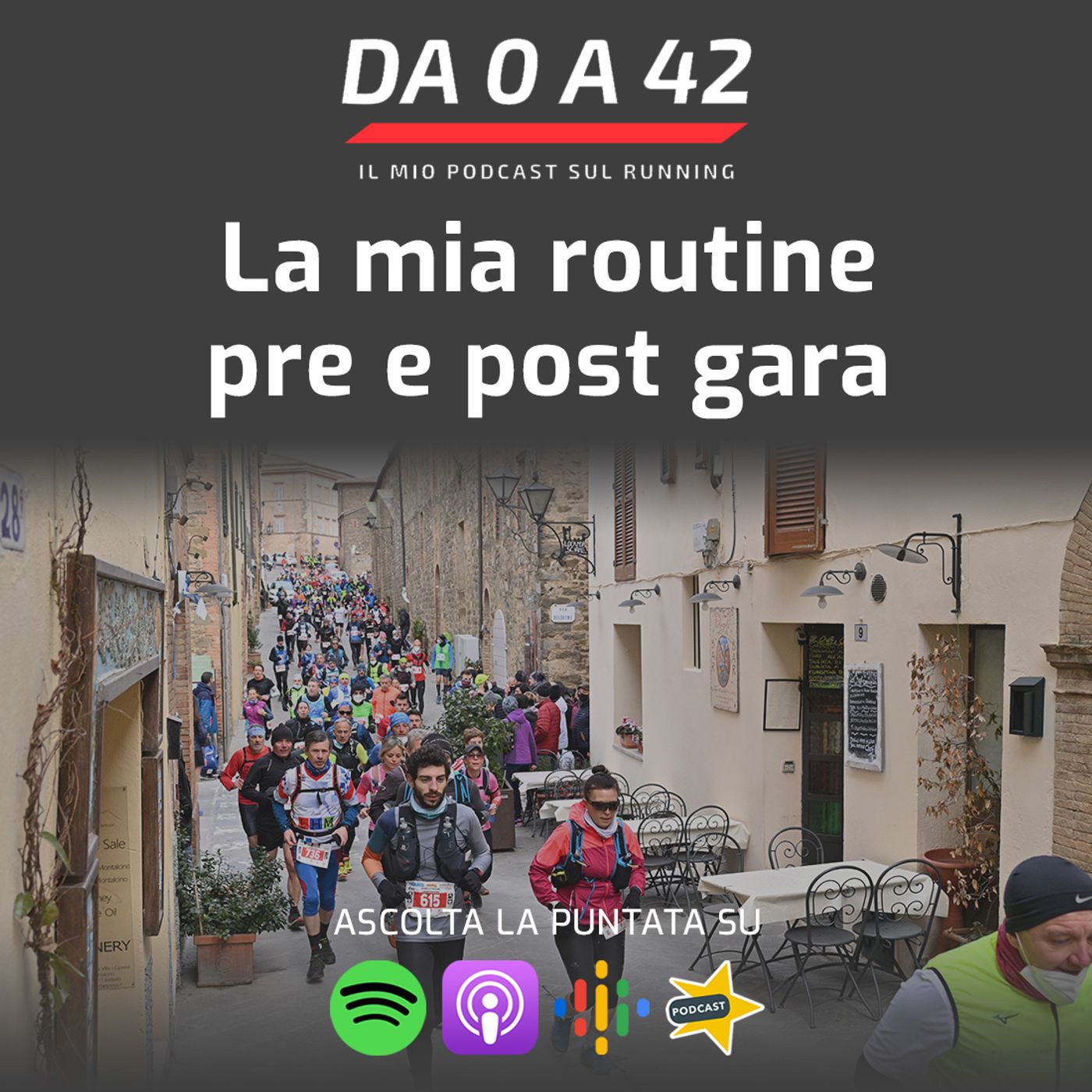 Da 0 a 42 - Il mio podcast sul running