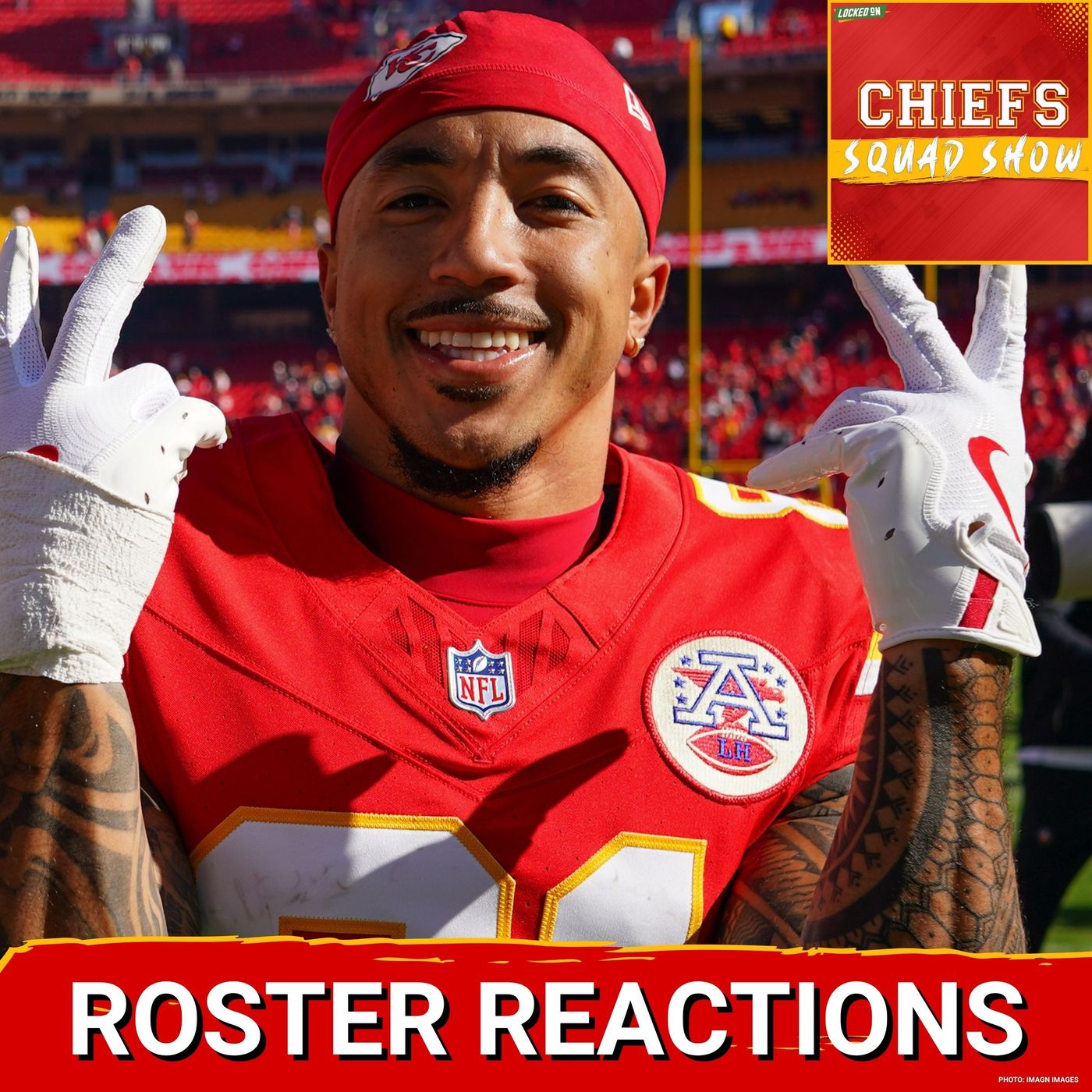 CHIEFS SQUAD SHOW: Kansas City Chiefs KEEP Nikko Remigio as Returner; Cutdown Day Roster REACTIONS episode artwork