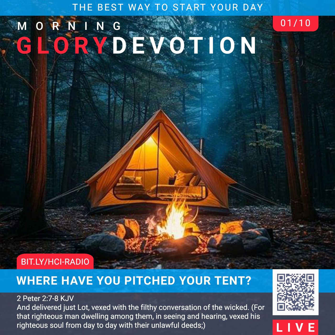 MGD: Where Have You Pitched Your Tent?