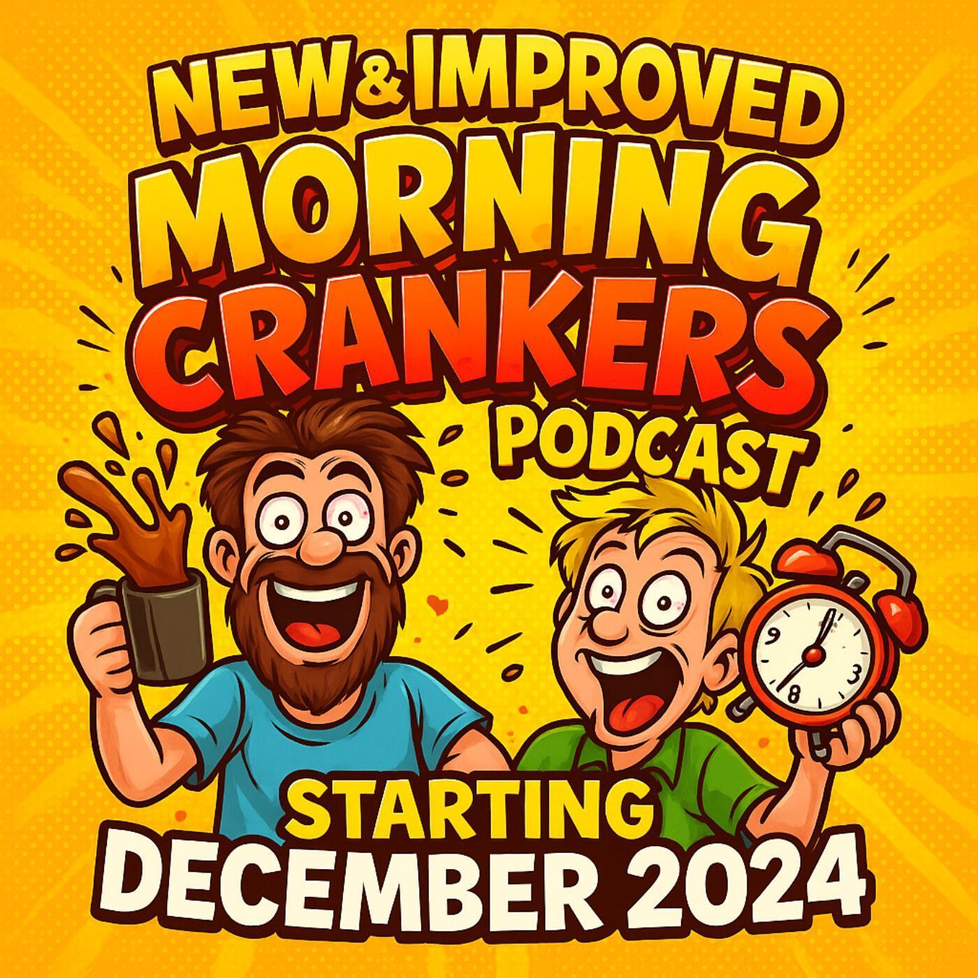 Morning Crankers: Comedy - News & Outrageous Real-Life Stories
