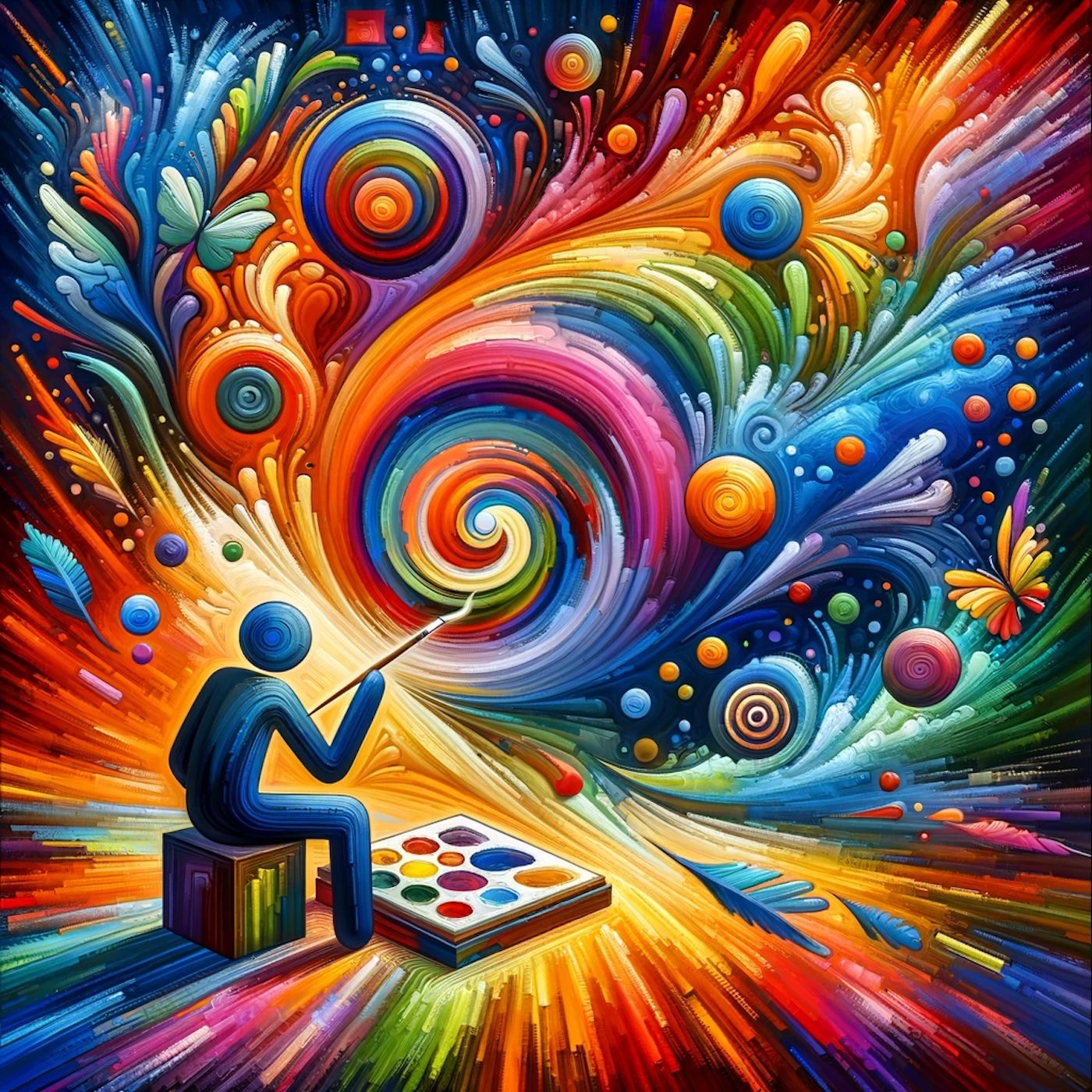 "Life isn't about finding yourself. Life is about creating yourself." episode artwork