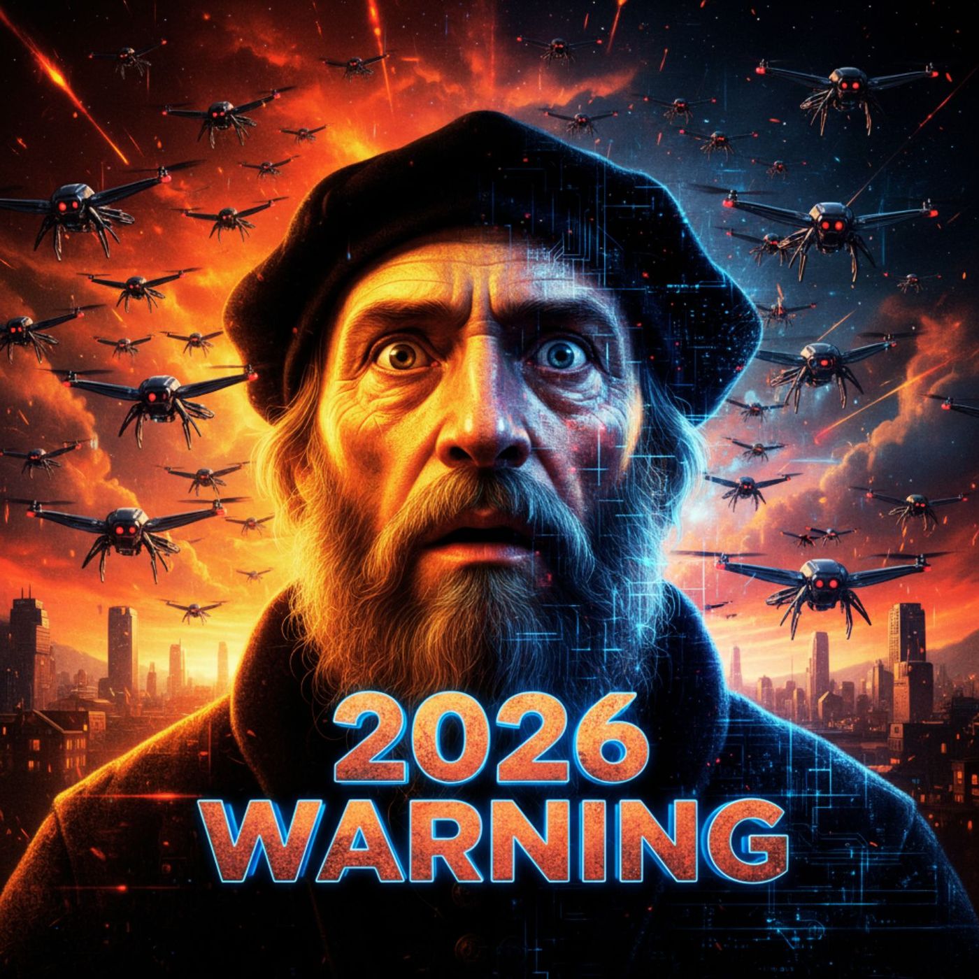 Nostradamus 2026 Predictions: The "AI Drone Swarm" & WW3 Warning