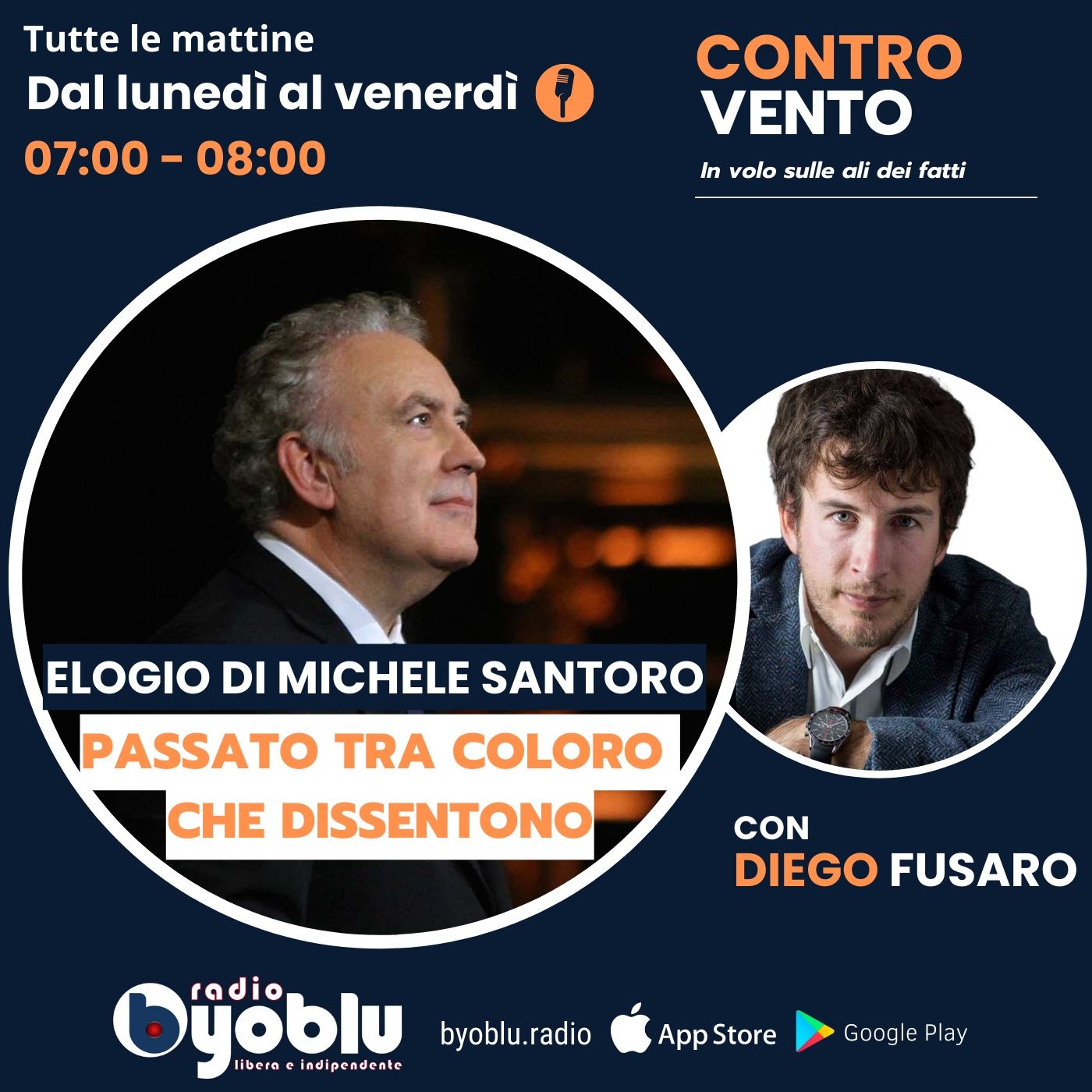 Elogio di Michele Santoro, passato tra color che dissentono episode artwork