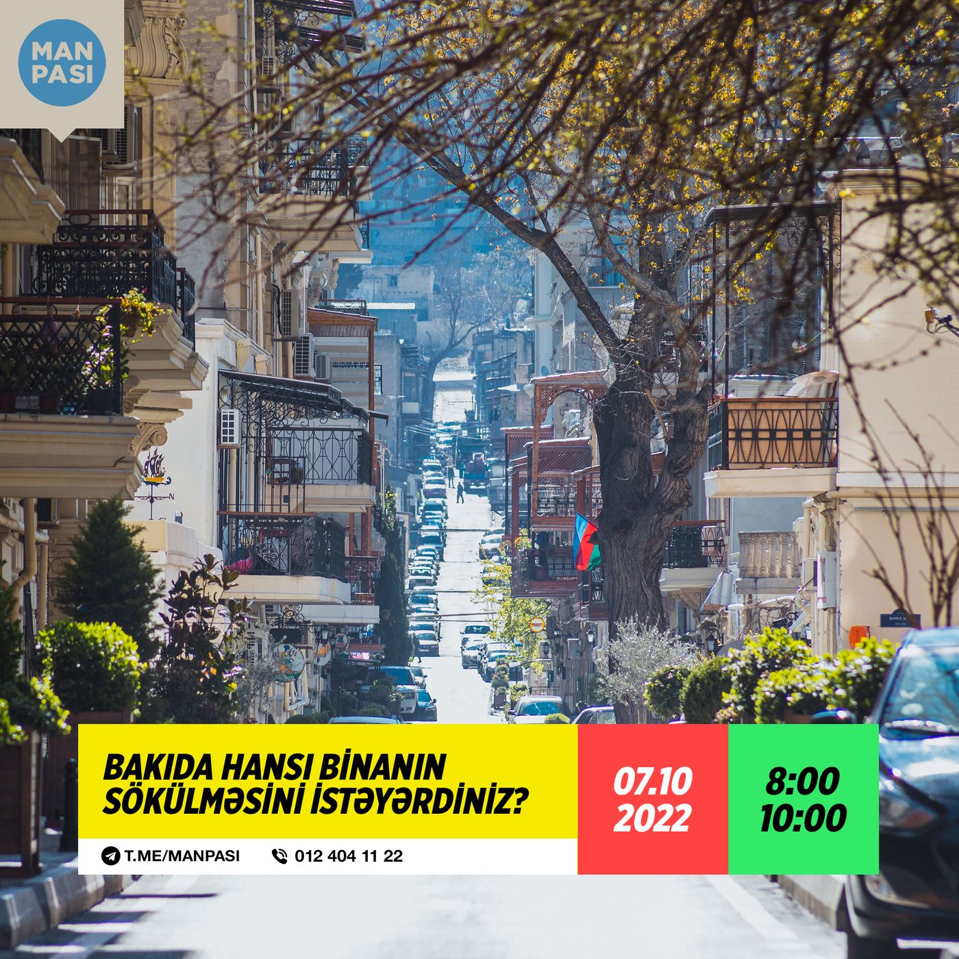 Bakıda hansı binanın sökülməsini istəyərdiniz? 07.10.2022