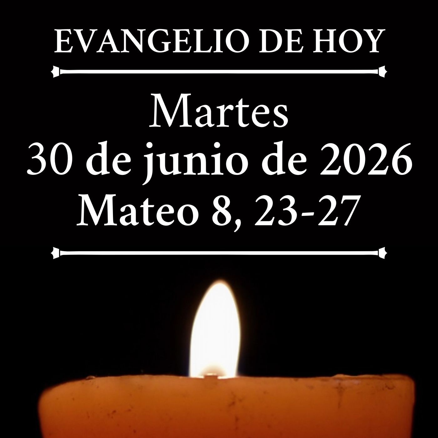 Evangelio del martes 30 de junio de 2026 - ¡Señor, sálvanos! episode artwork