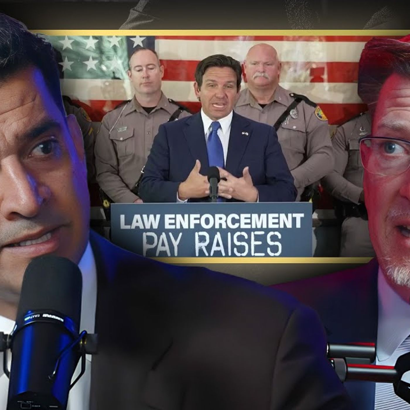 “$50k a Year is Horrible” - Desantis DEMANDING Florida Highway Patrol to Get a 25% Raise
