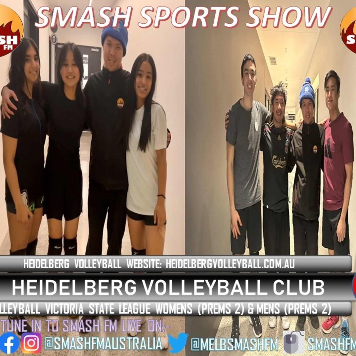 SSS10THYR: Heidelberg Volleyball Club Premier Womens & Mens Interviews 180523