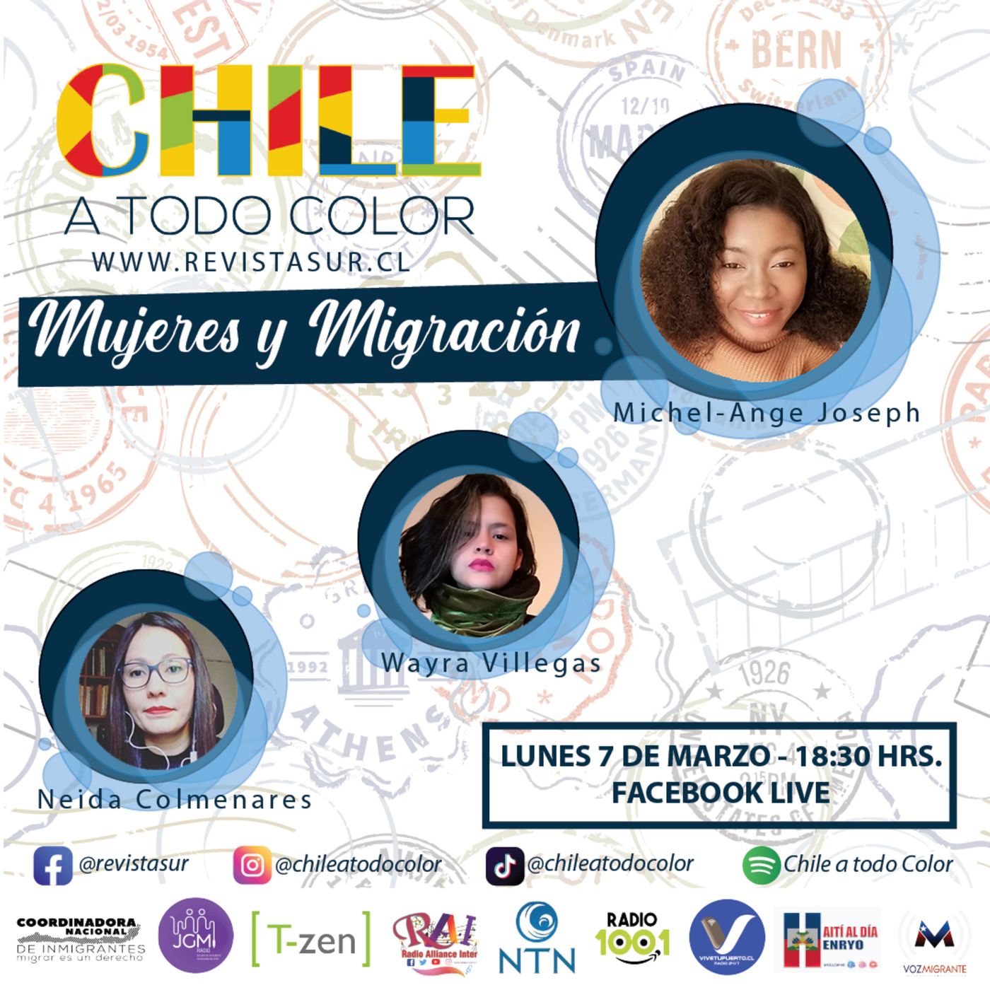 Chile a Todo Color: Mujeres y Migración, en la previa del 8M episode artwork
